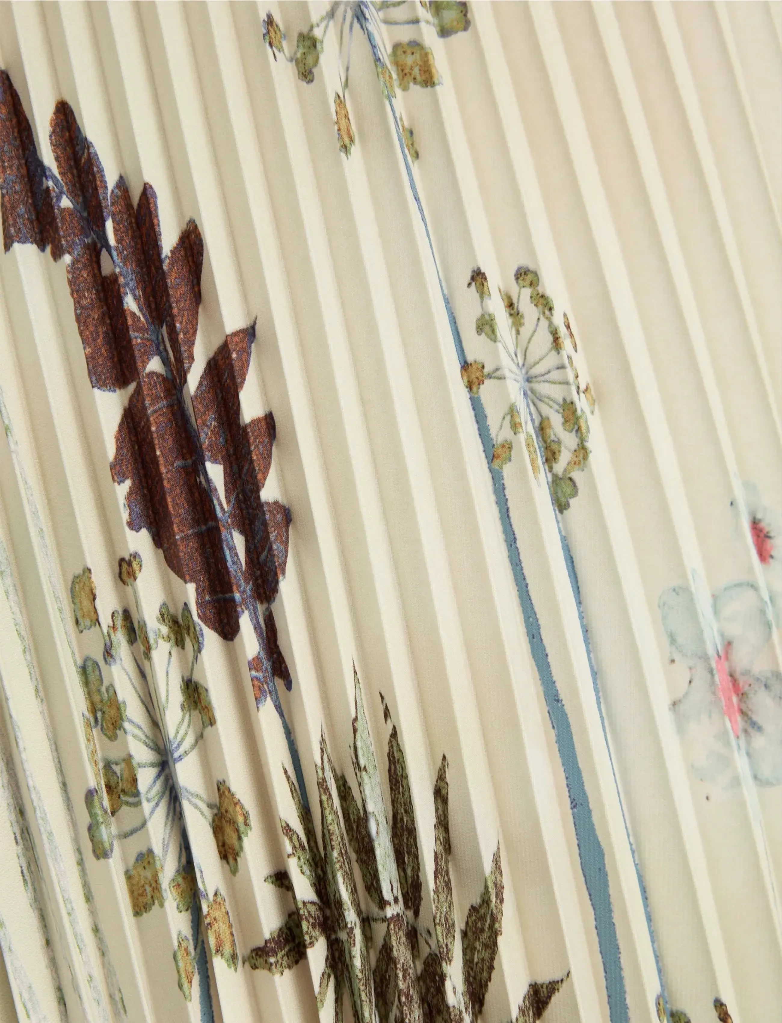 Munthe - TAULLA - faltenröcke - print creme - 5
