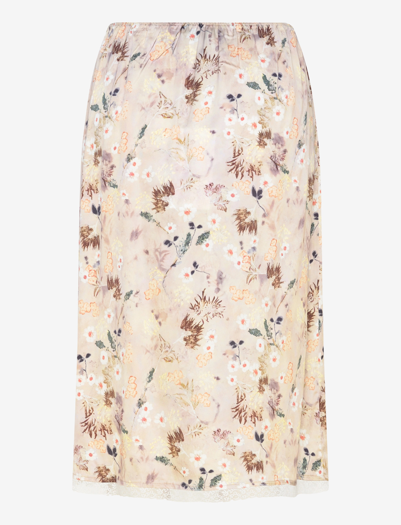 Munthe - BAIA SLIP - midi garuma svārki - print nature - 2