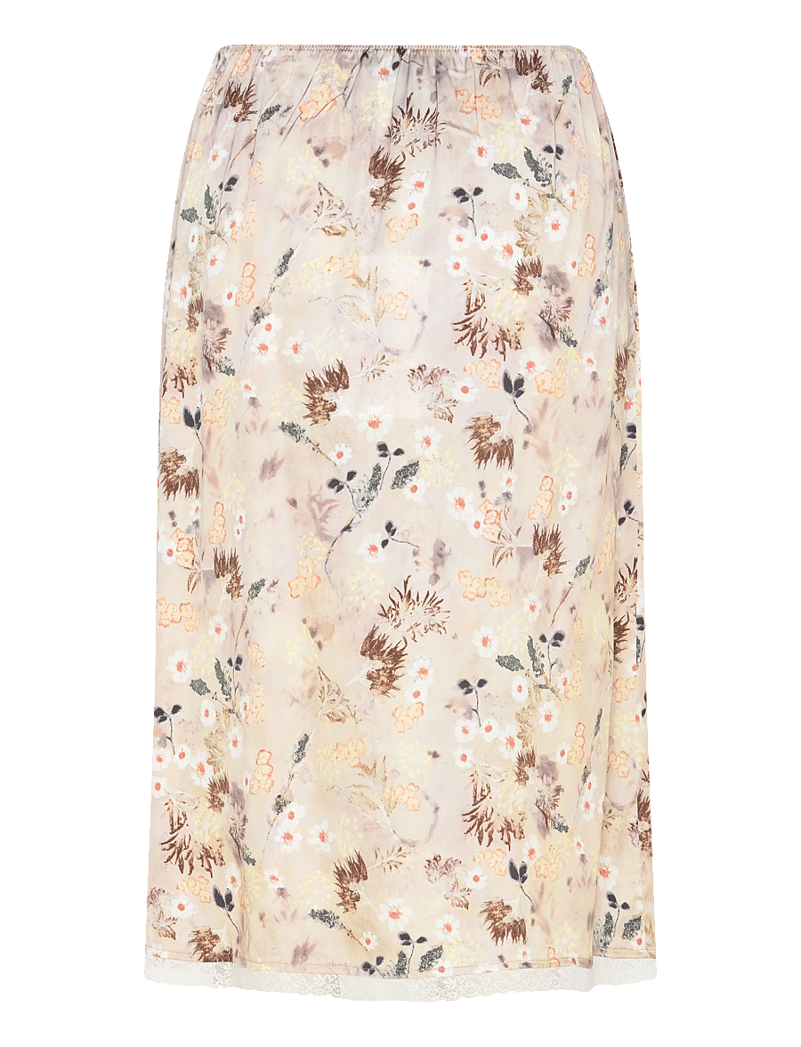 Munthe - BAIA SLIP - midi rokken - print nature - 2