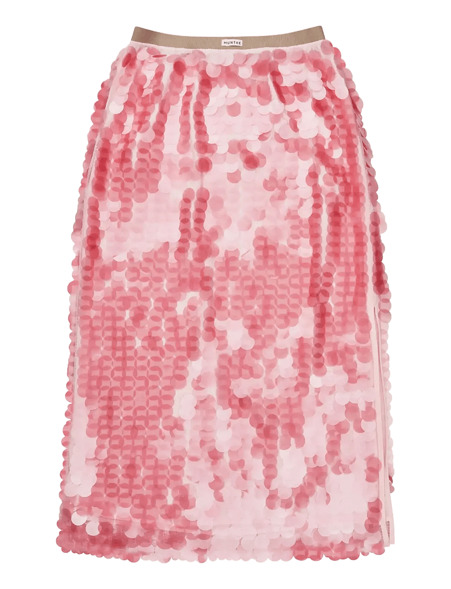 Munthe - BOMI - paillettenrokken - rose - 1