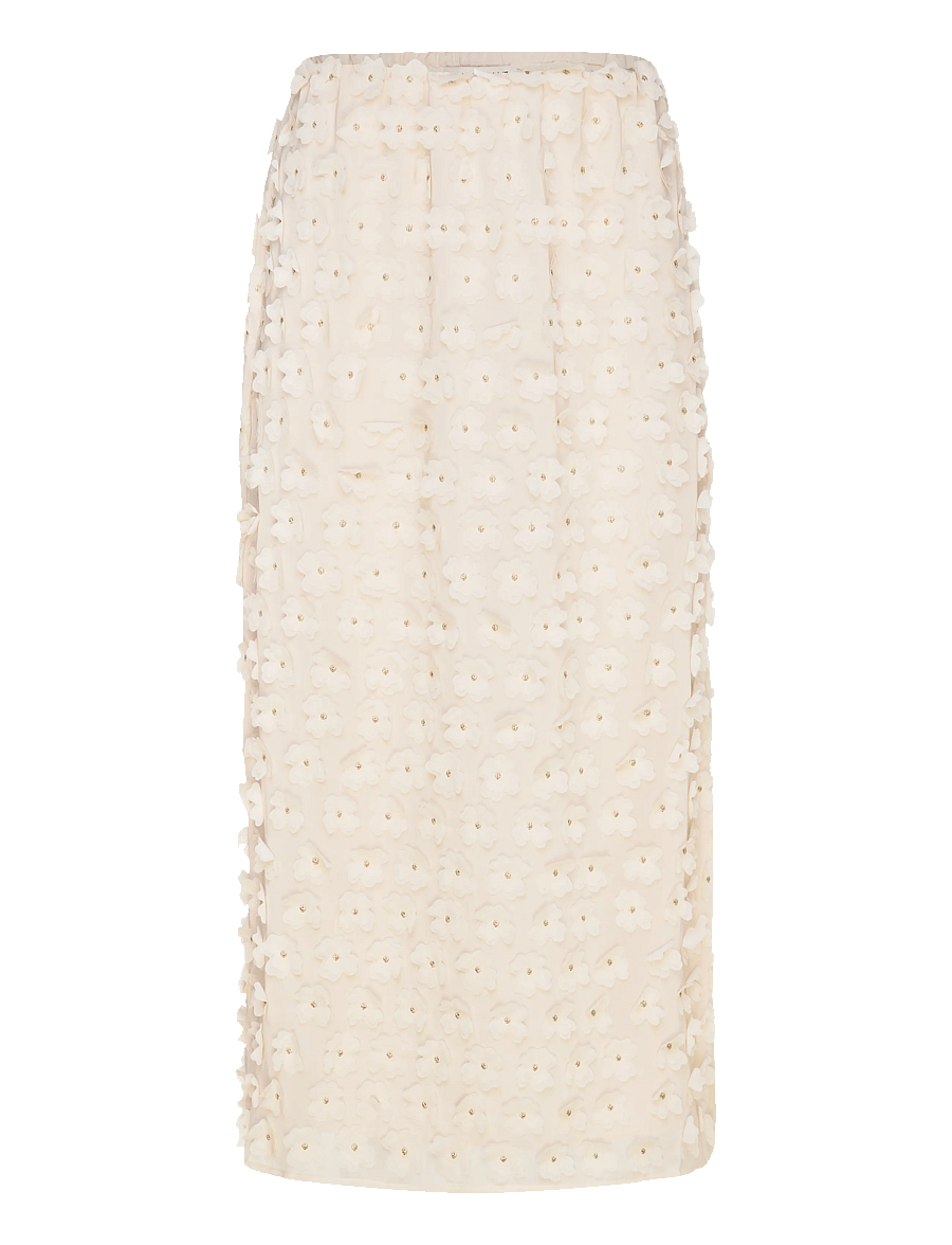 Munthe - BLOOMY - midi skirts - creme - 1