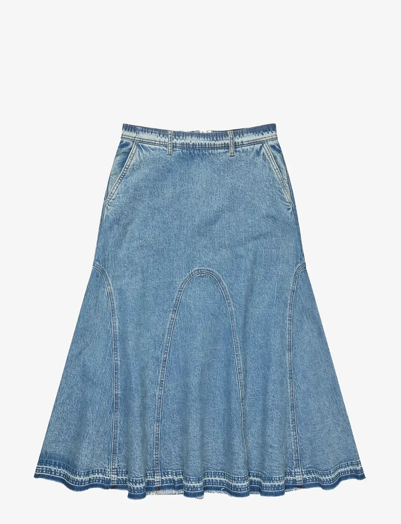 Munthe - BRAYLIN - jeanskjolar - blue - 1