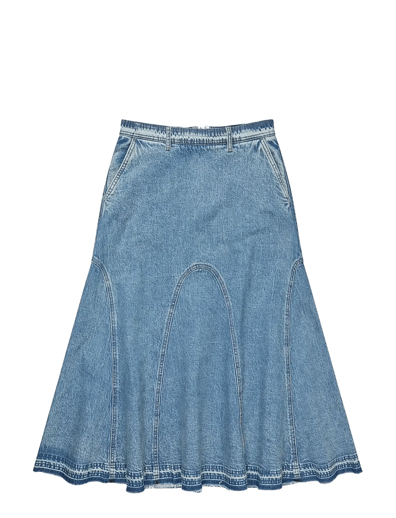 Munthe - BRAYLIN - jeanskjolar - blue - 1