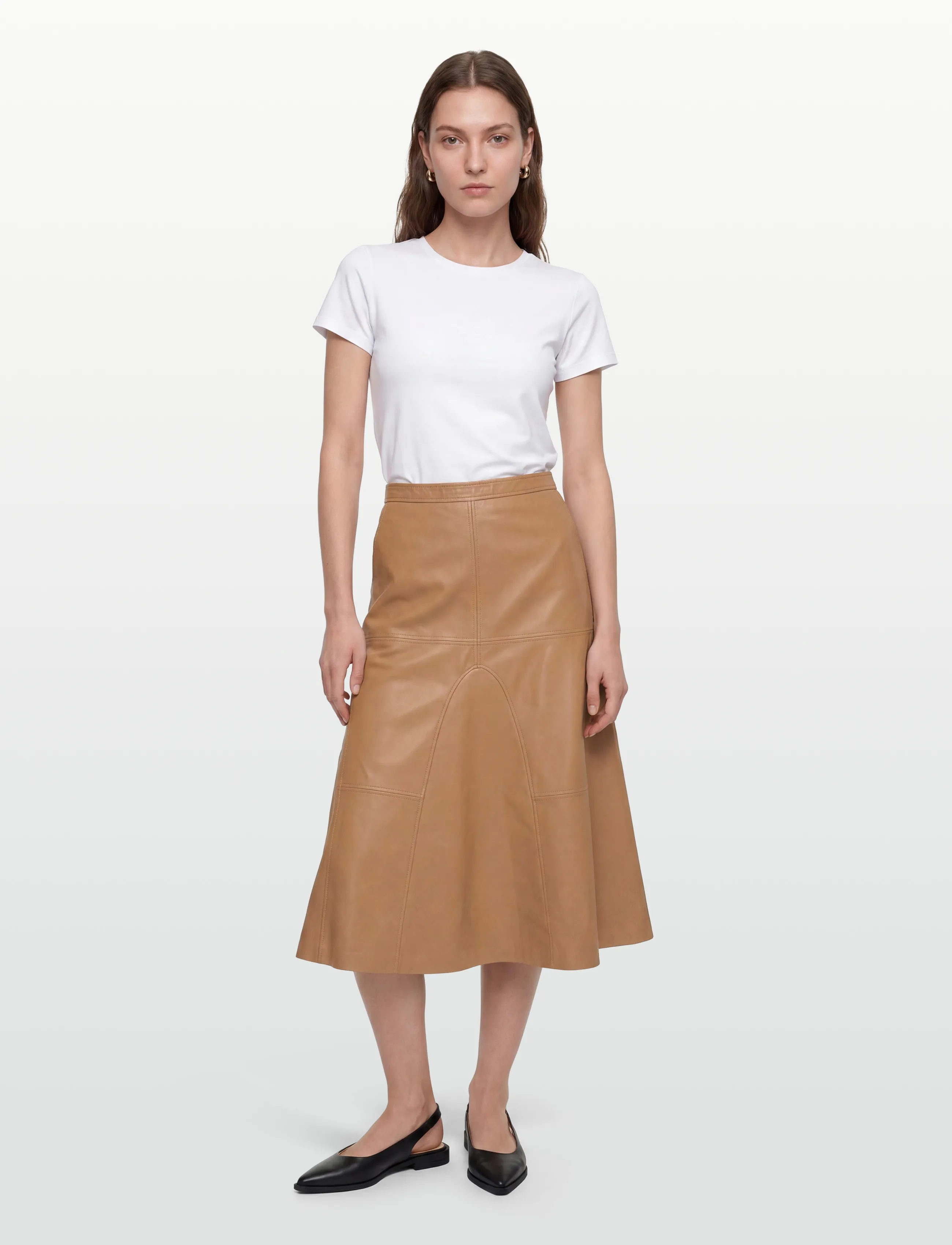 Munthe BRAYLIN - Kjolar - CAMEL / beige