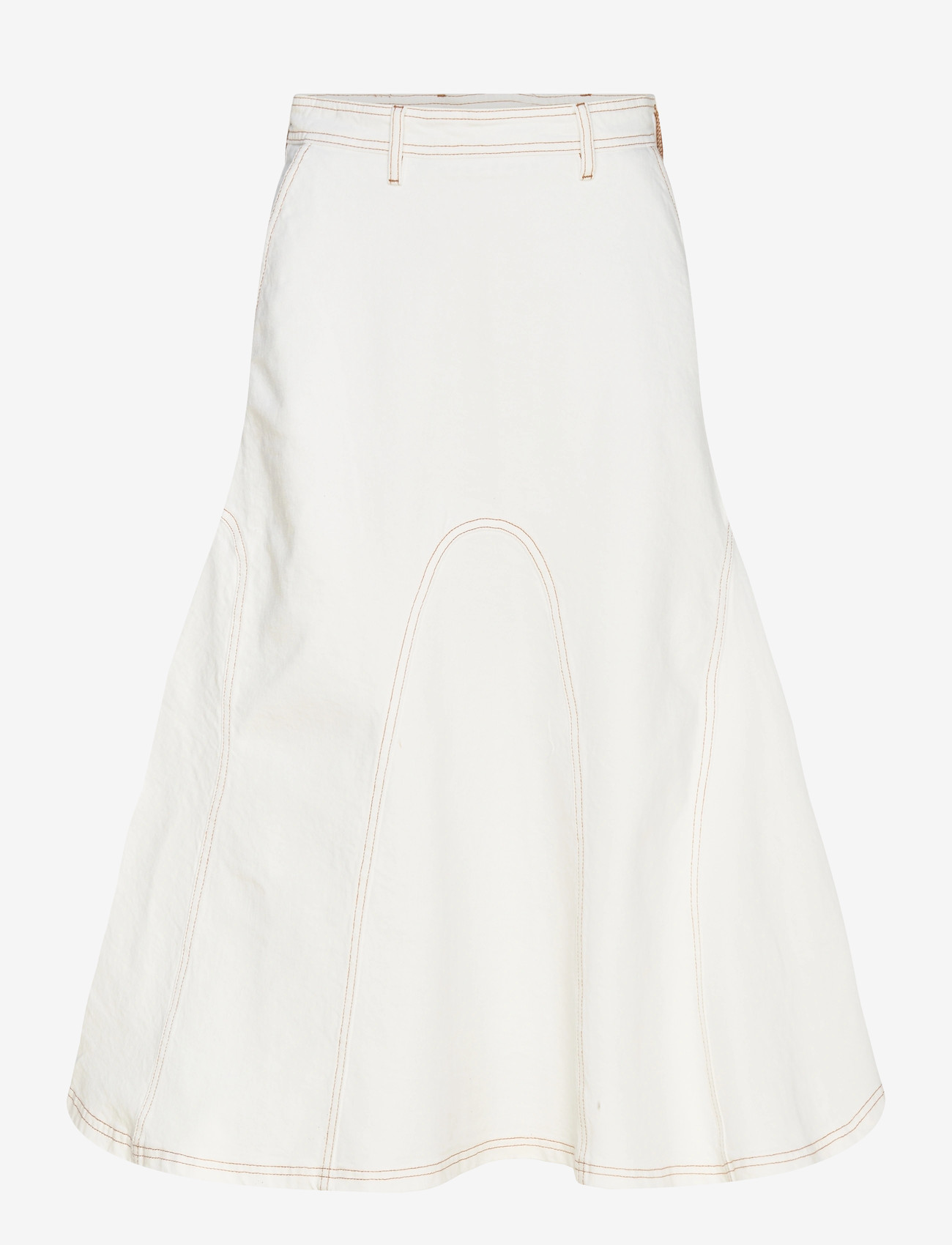 Munthe - BRAYLIN - jeansröcke - ivory - 1