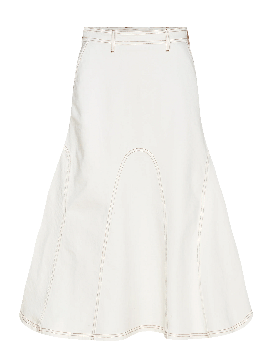 Munthe - BRAYLIN - denim skirts - ivory - 1