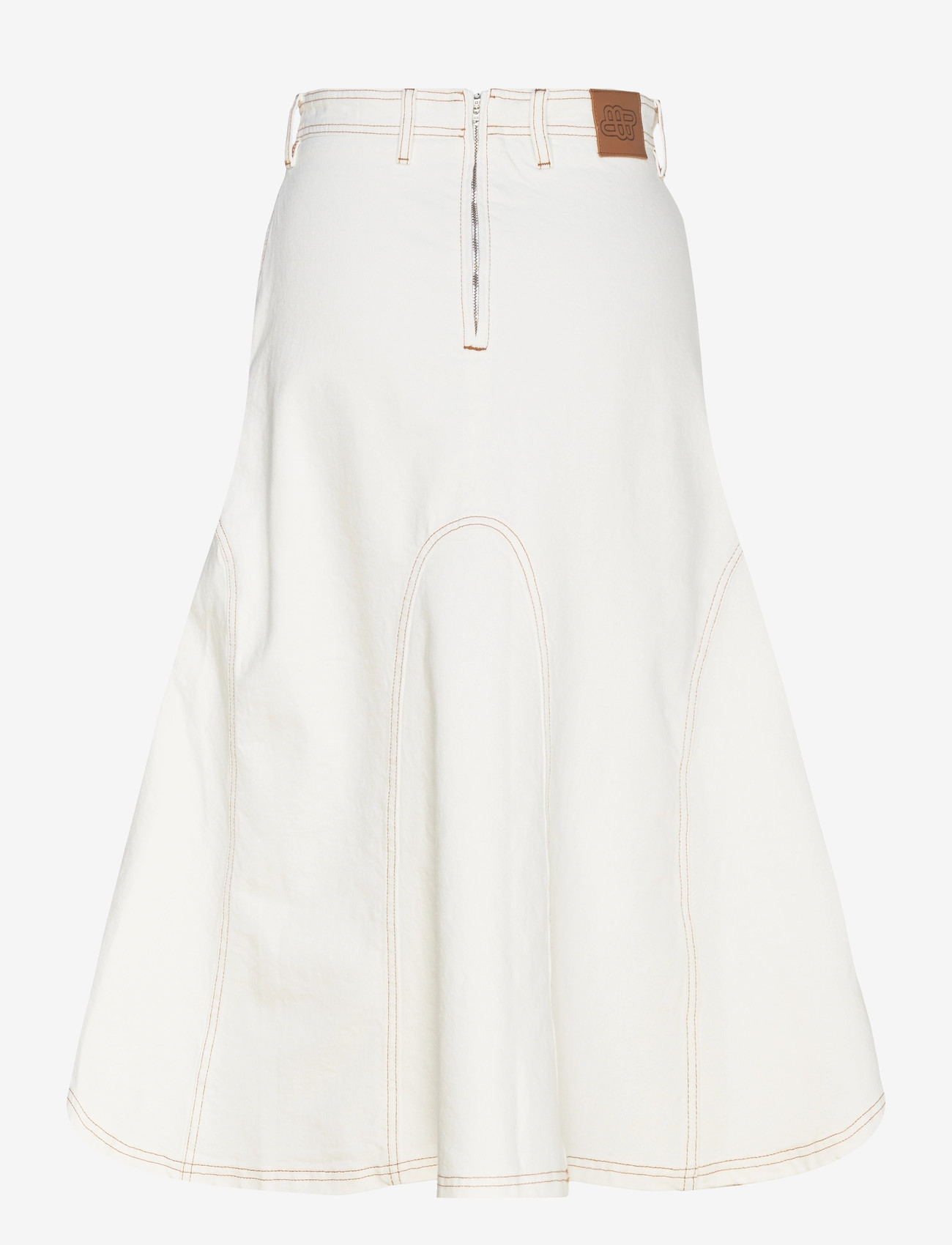 Munthe - BRAYLIN - jeansröcke - ivory - 2