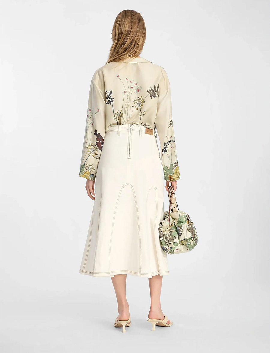 Munthe - BRAYLIN - denim skirts - ivory - 3