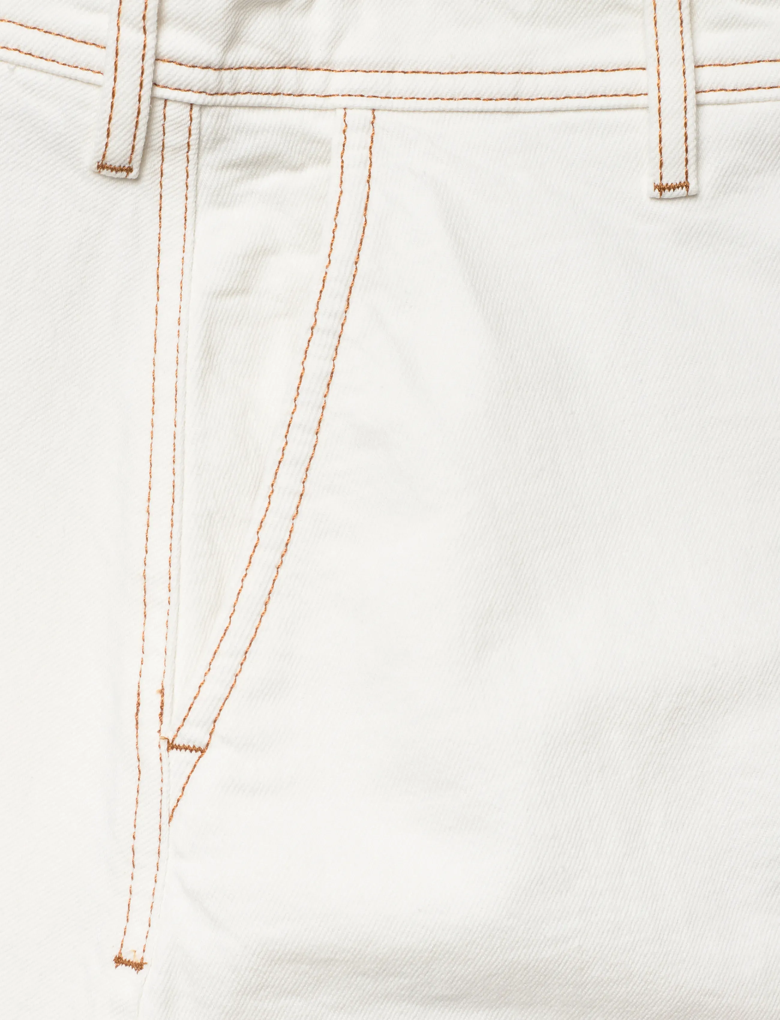 Munthe - BRAYLIN - džinsiniai sijonai - ivory - 5