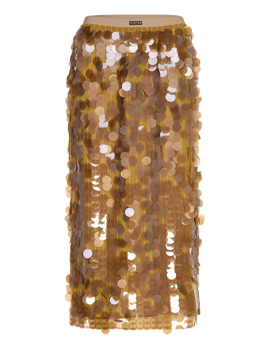 Munthe - BOMI - paljettkjolar - gold - 1