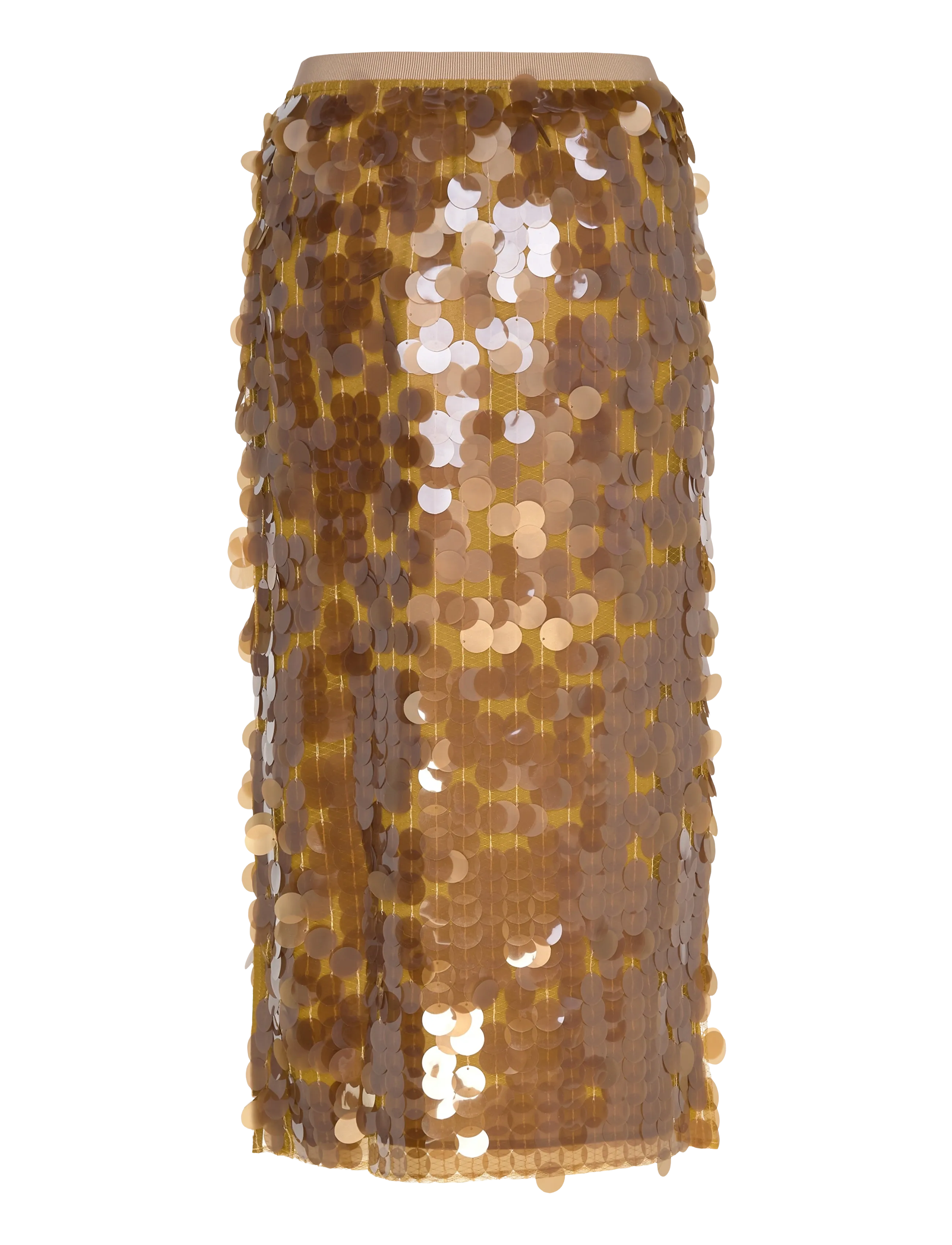 Munthe - BOMI - pallíettu pils - gold - 2