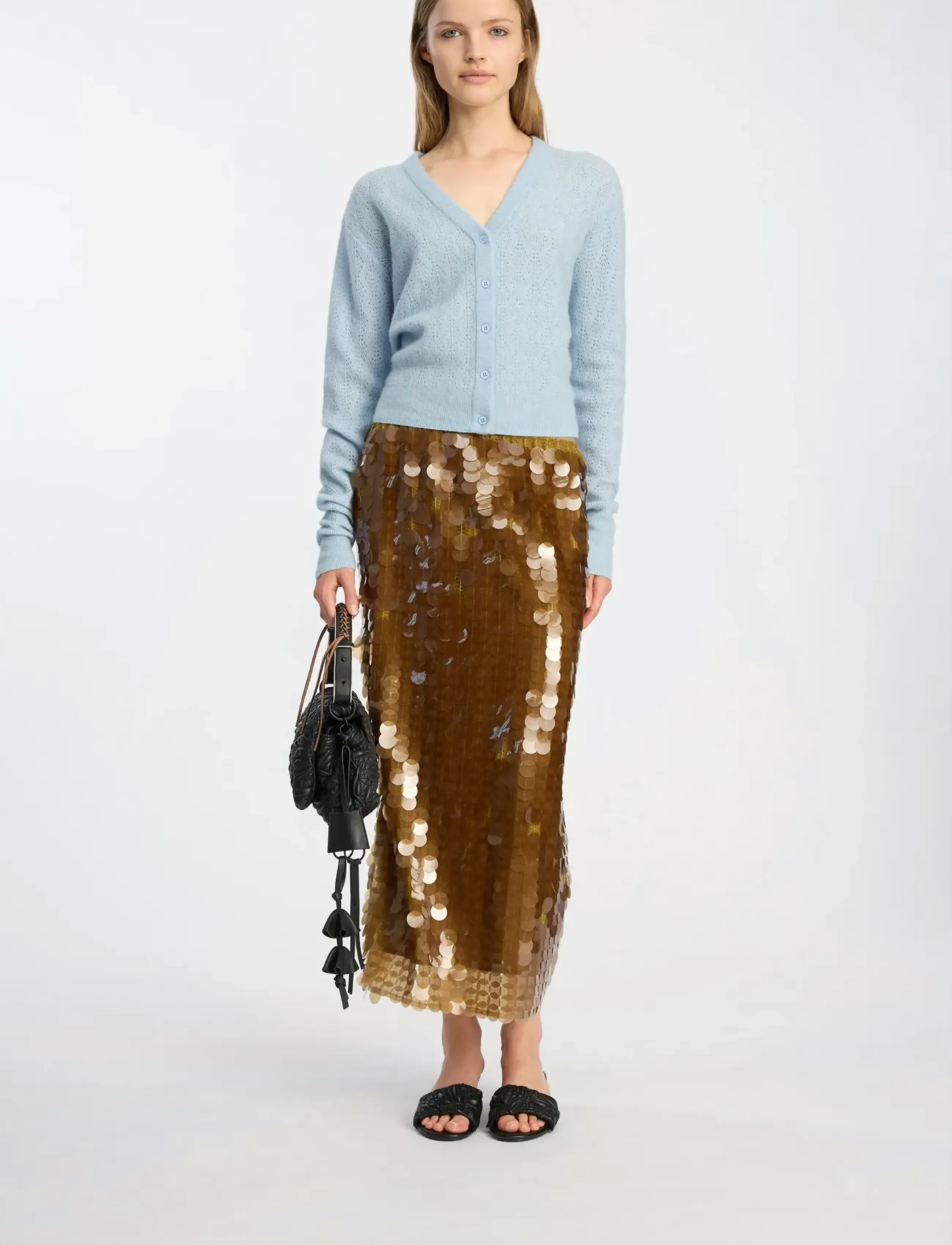 Munthe BOMI - Skirts - GOLD / gold