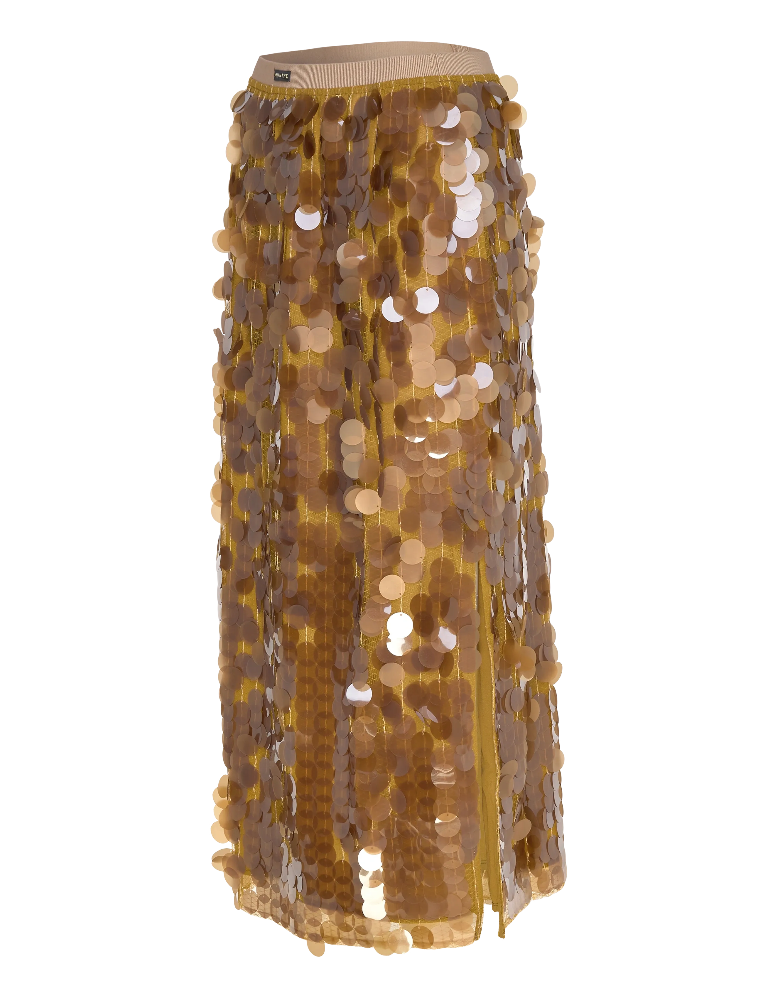 Munthe - BOMI - pallíettu pils - gold - 3