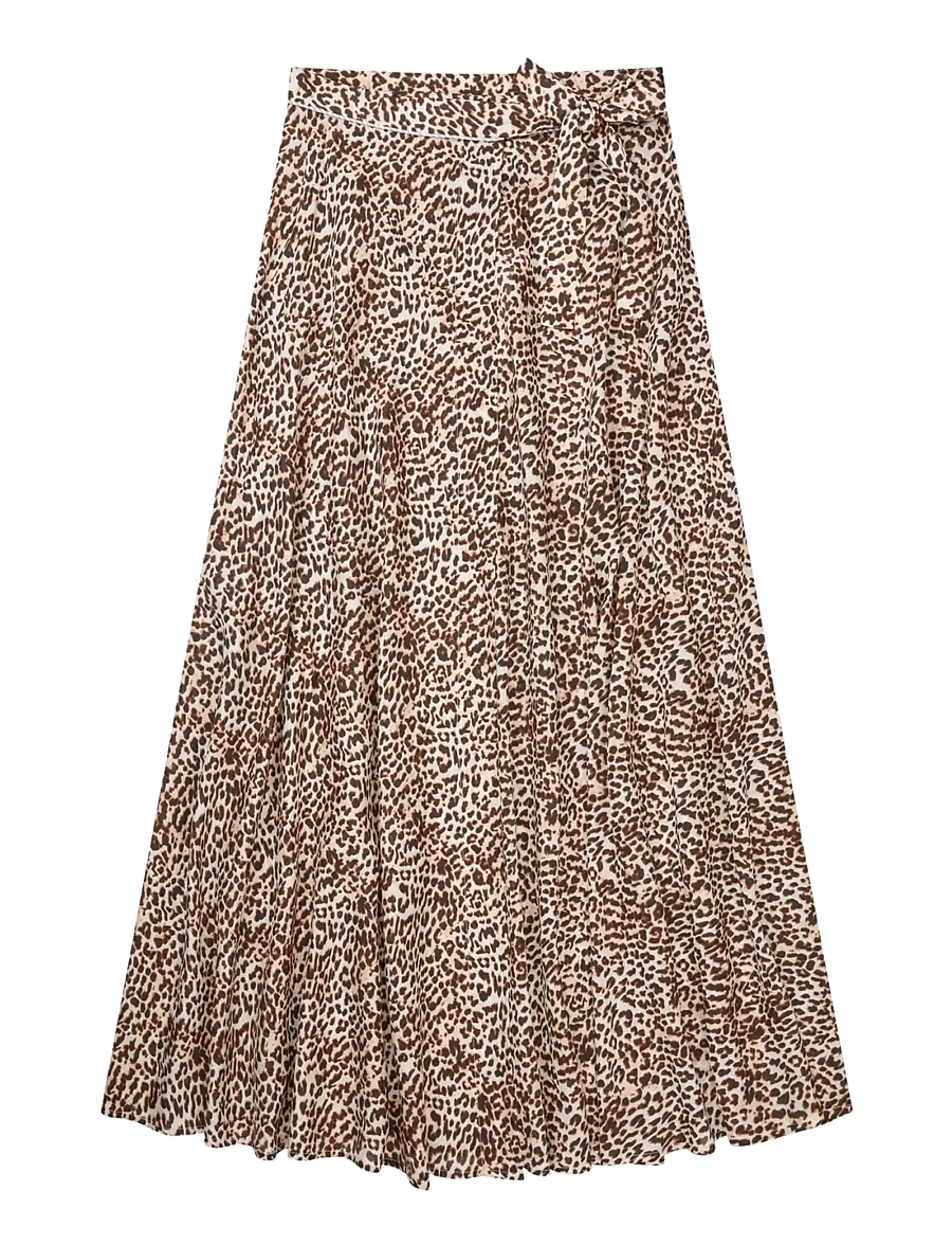 Munthe - UBBA - maxi skirts - print animal - 1