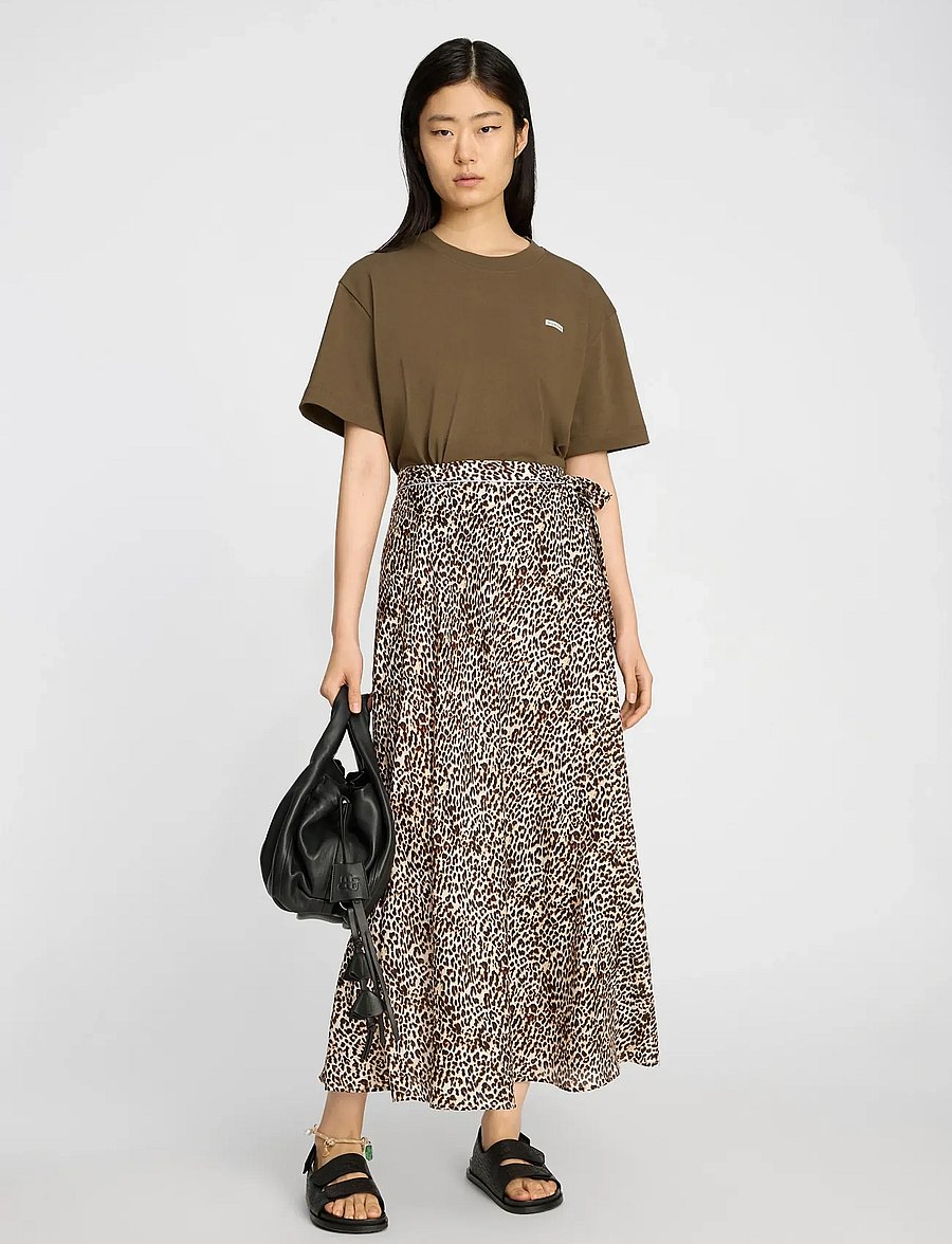 Munthe - UBBA - maxi skirts - print animal - 0