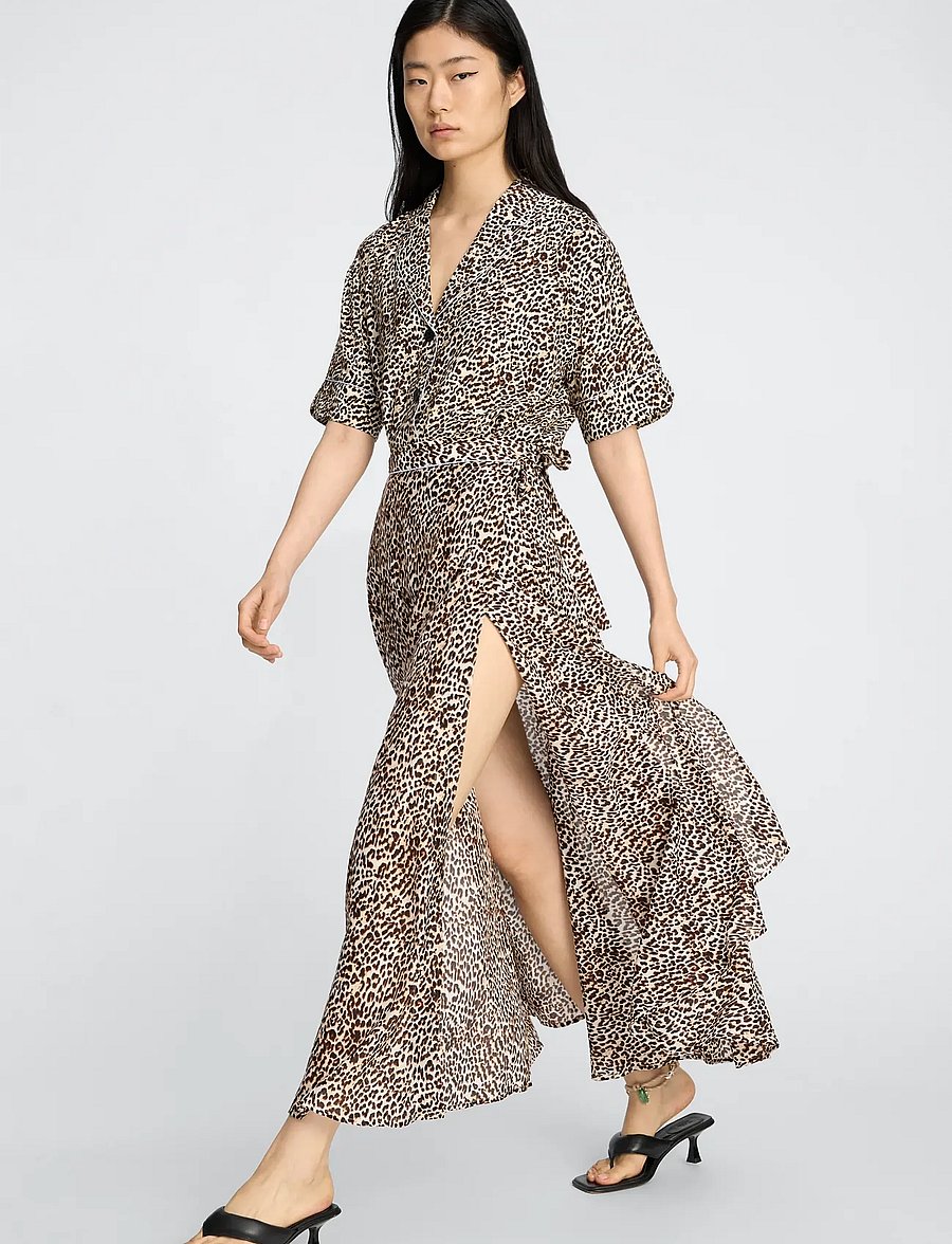 Munthe - UBBA - maxi skirts - print animal - 3