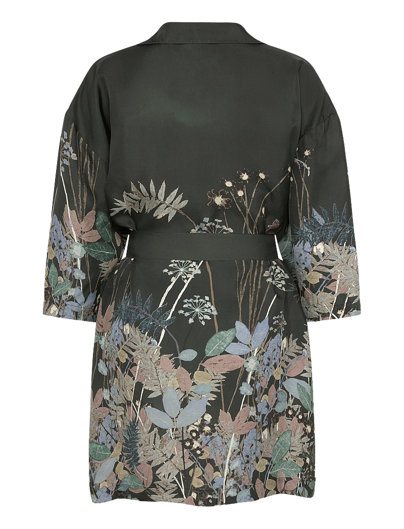 Munthe - RATANA - kurze kleider - print black - 2