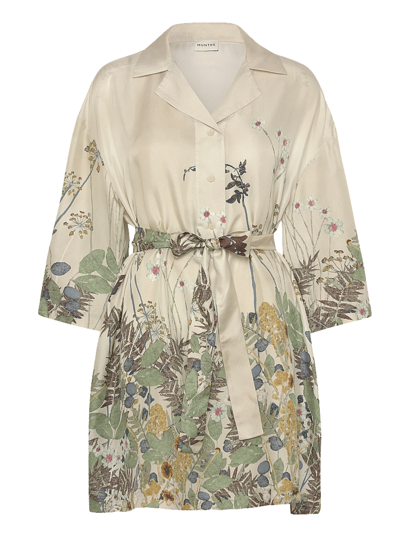 Munthe - RATANA - minikleidid - print creme - 1