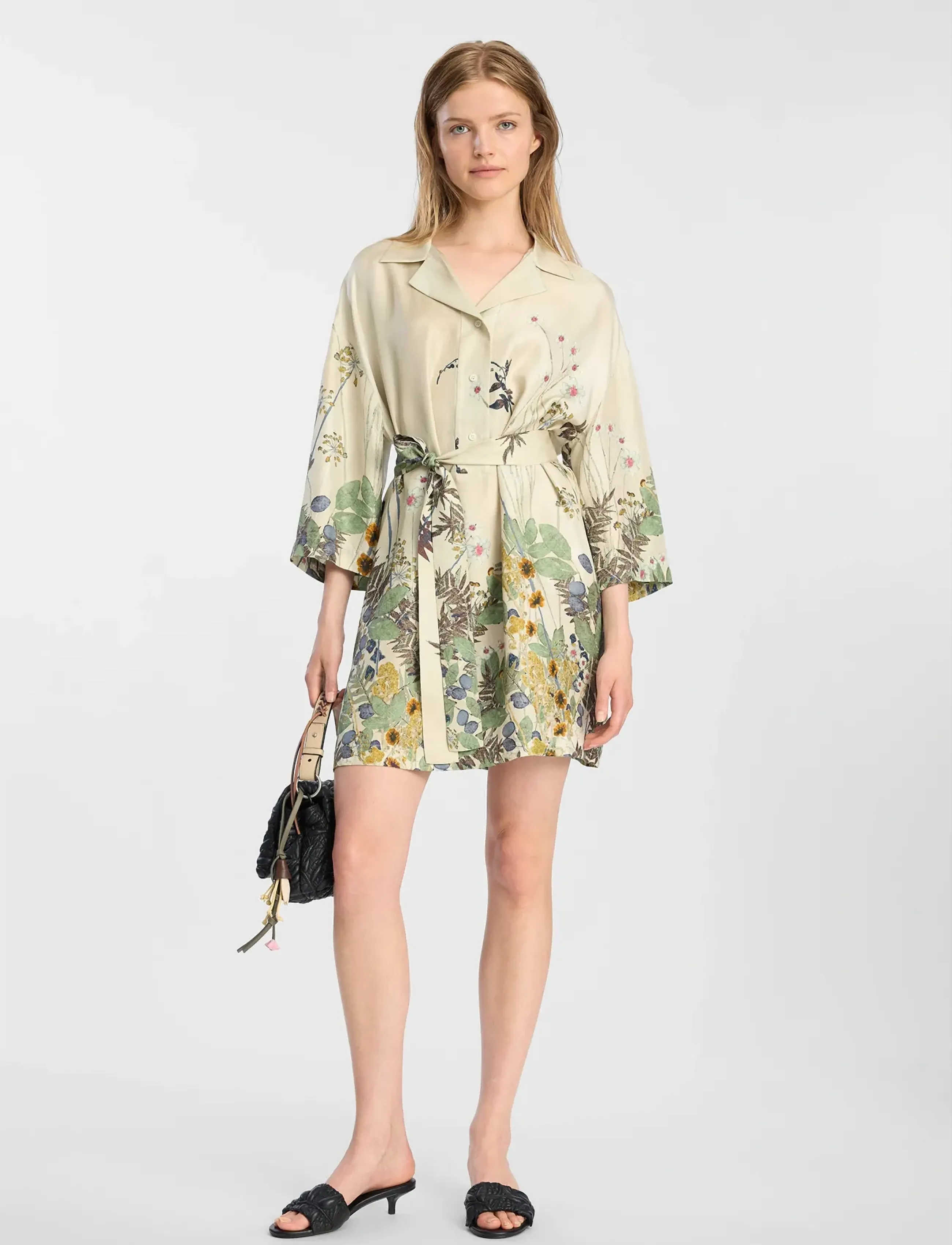 Munthe RATANA - Munthe - PRINT CREME / cream