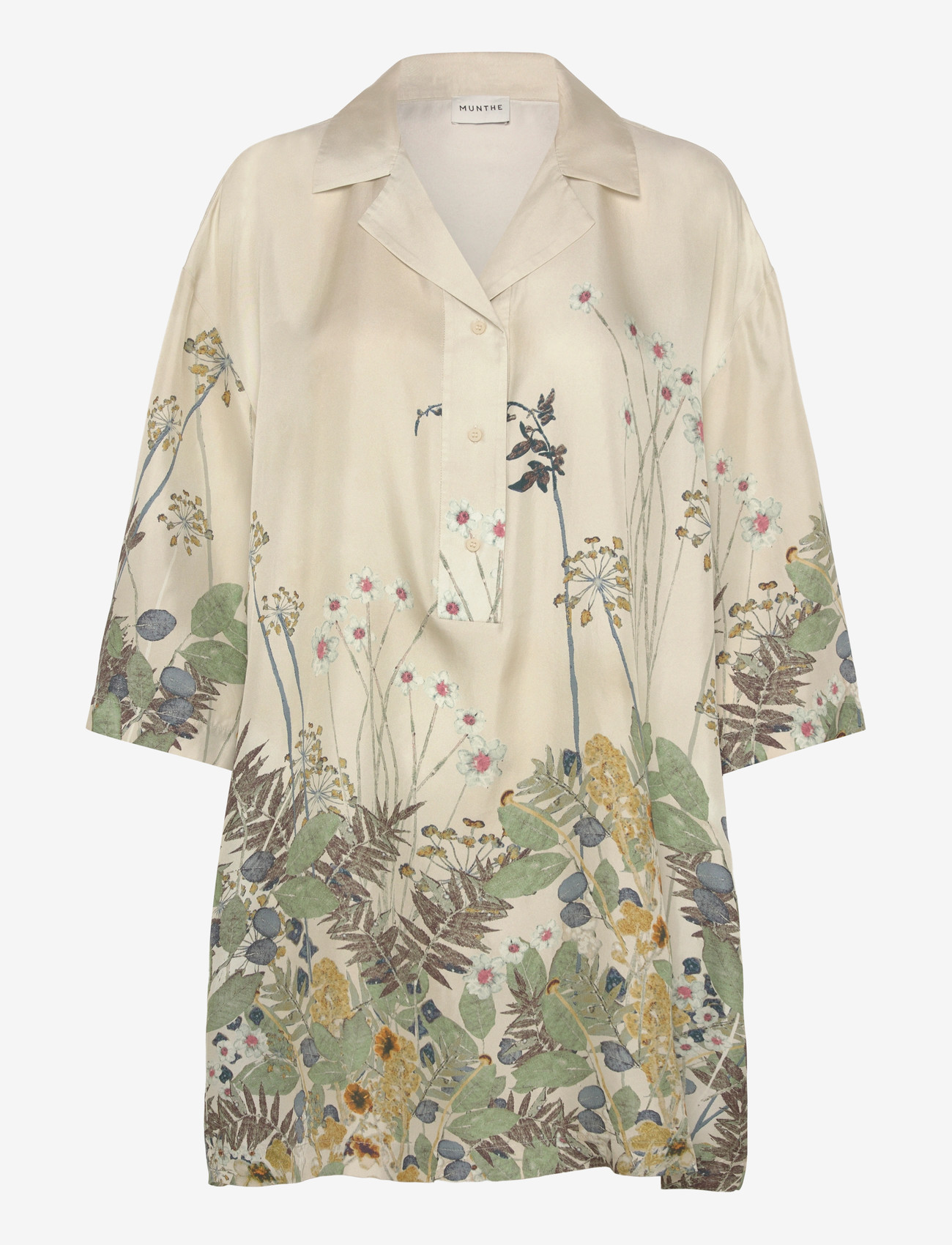 Munthe - RATANA - minikleidid - print creme - 3