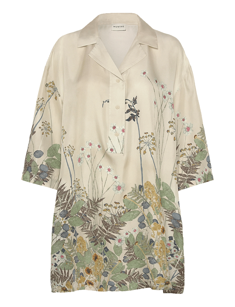 Munthe - RATANA - minikleidid - print creme - 3