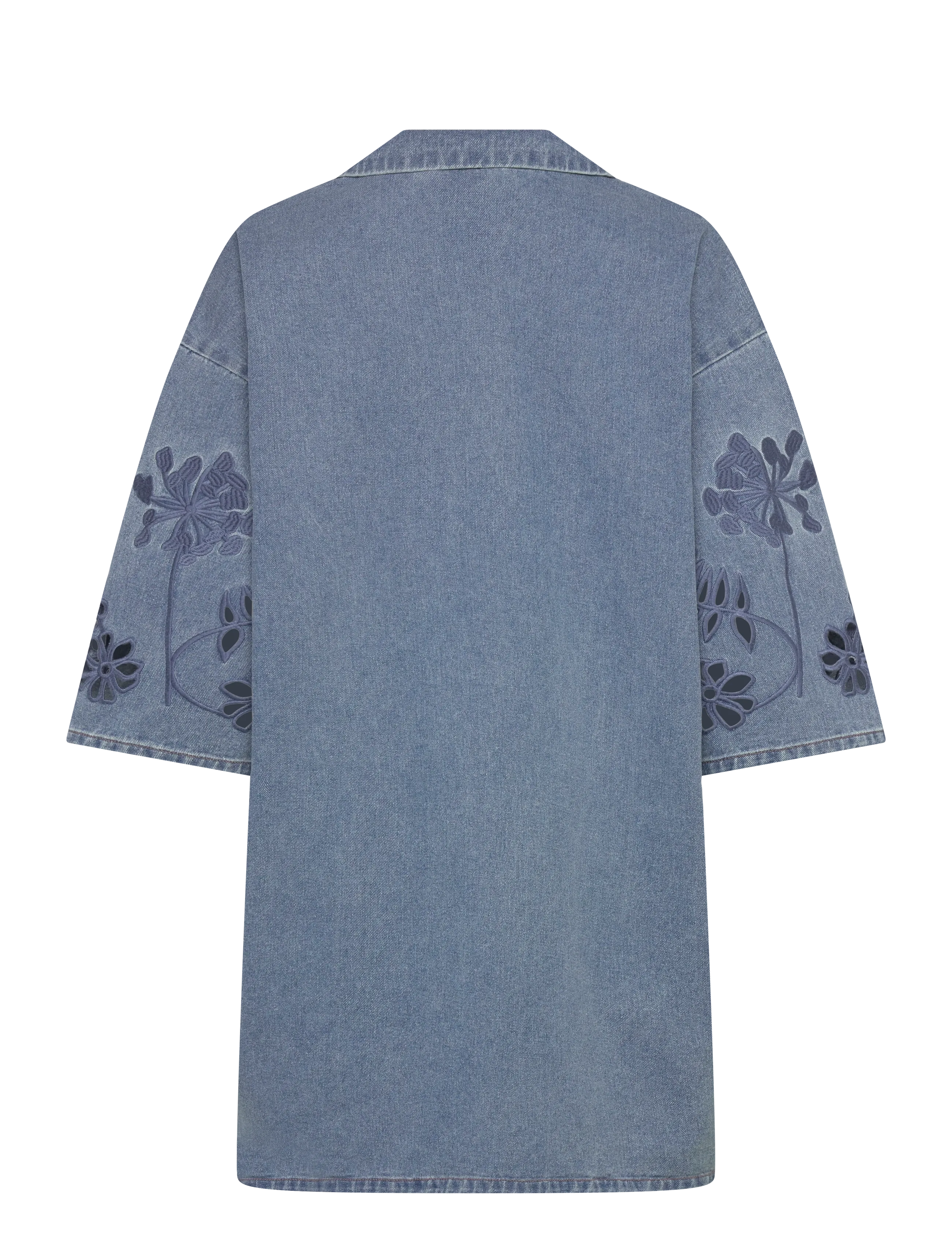 Munthe - BELLAR - denim dresses - blue - 2