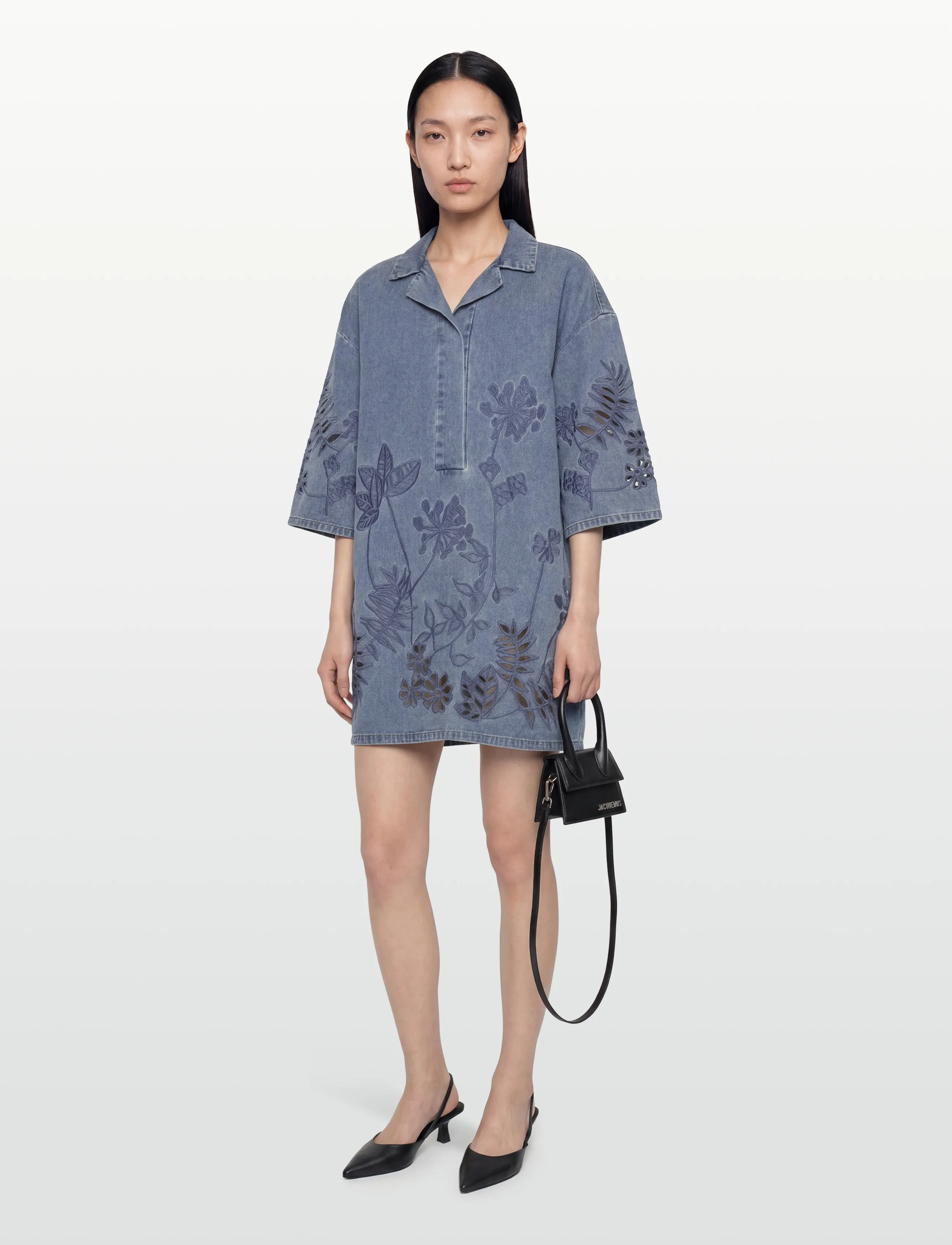 Munthe Bellar, 36, Blue, Designere > Jeans Dresses, Dame