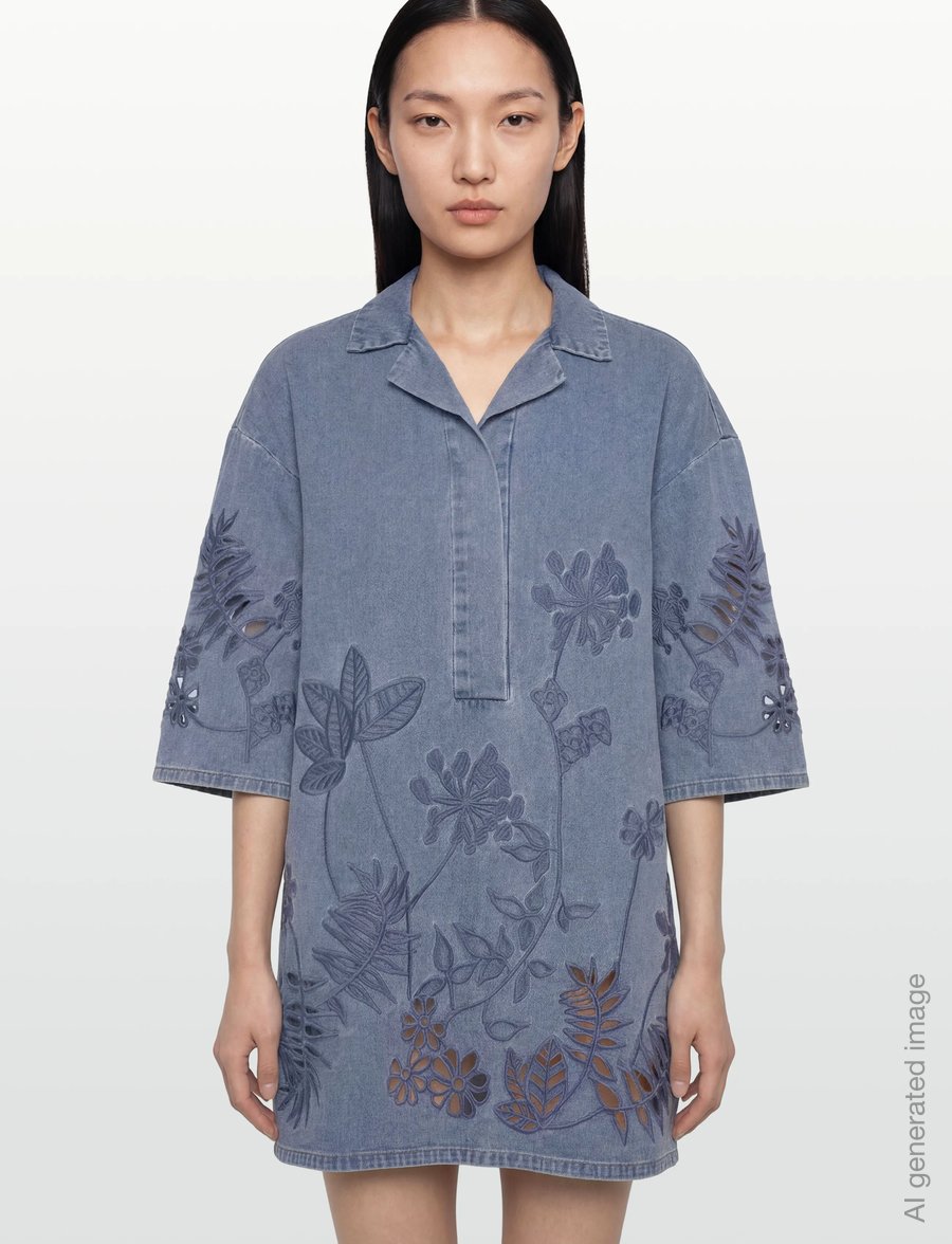 Munthe - BELLAR - teksakleidid - blue - 3
