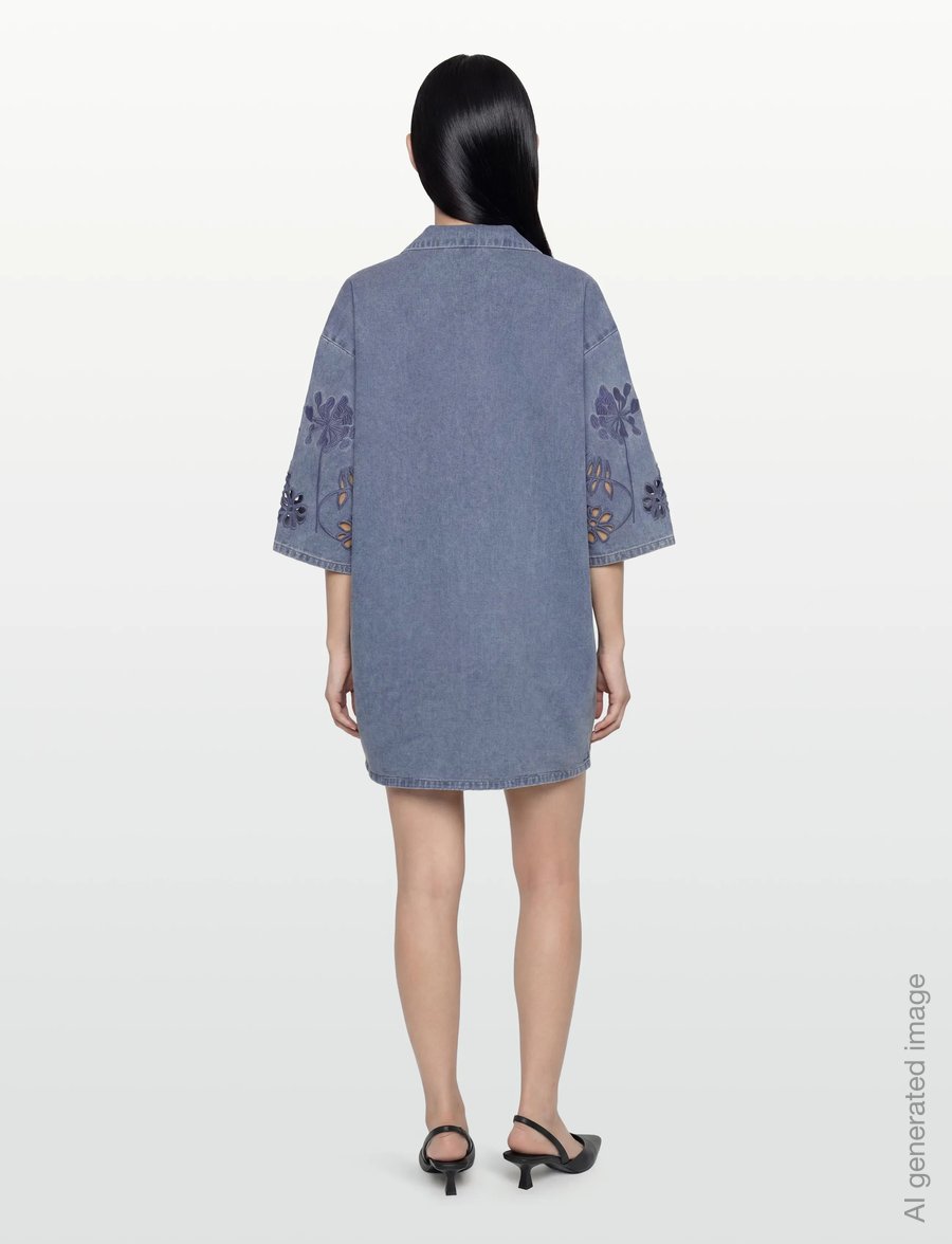 Munthe - BELLAR - teksakleidid - blue - 4