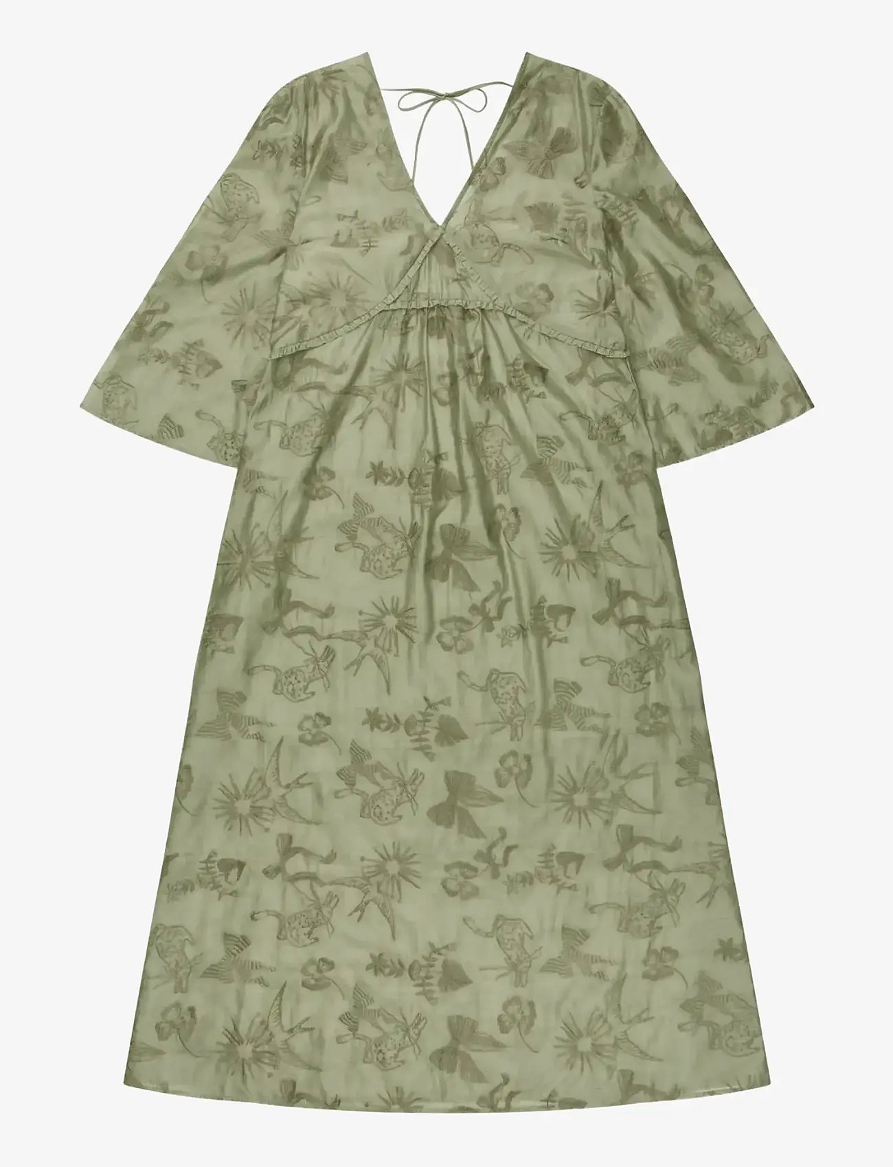 Munthe - BORIS - maxi dresses - green - 1