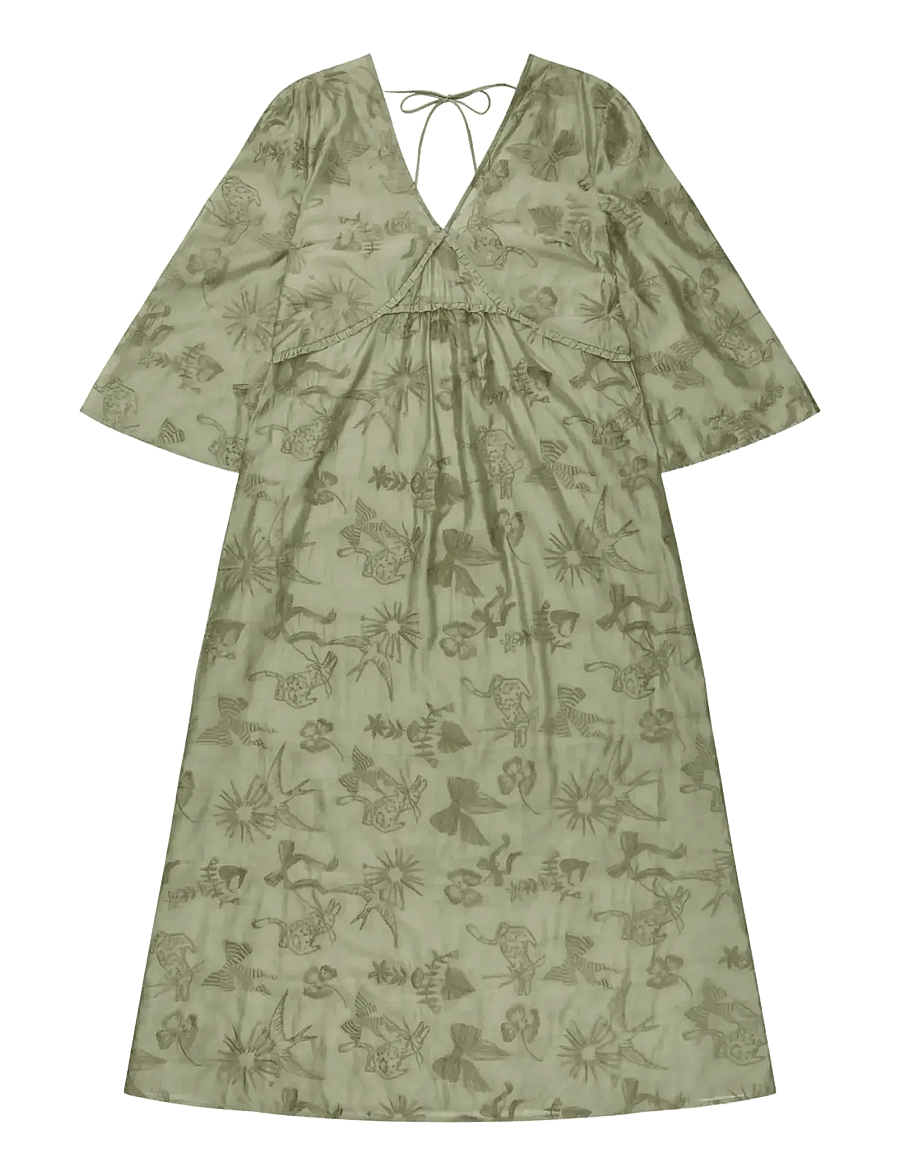 Munthe - BORIS - maxi dresses - green - 1