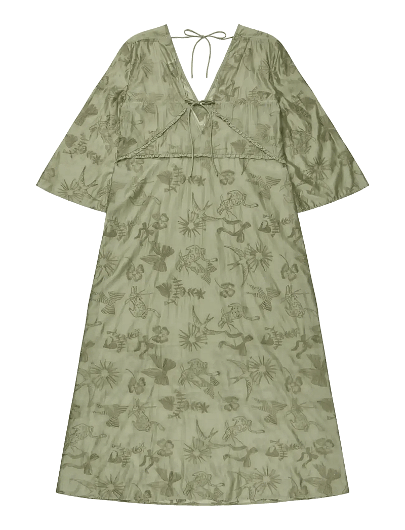 Munthe - BORIS - maxi dresses - green - 2
