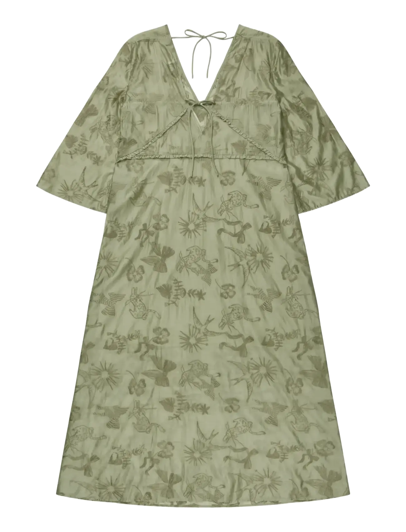 Munthe - BORIS - maxi dresses - green - 2