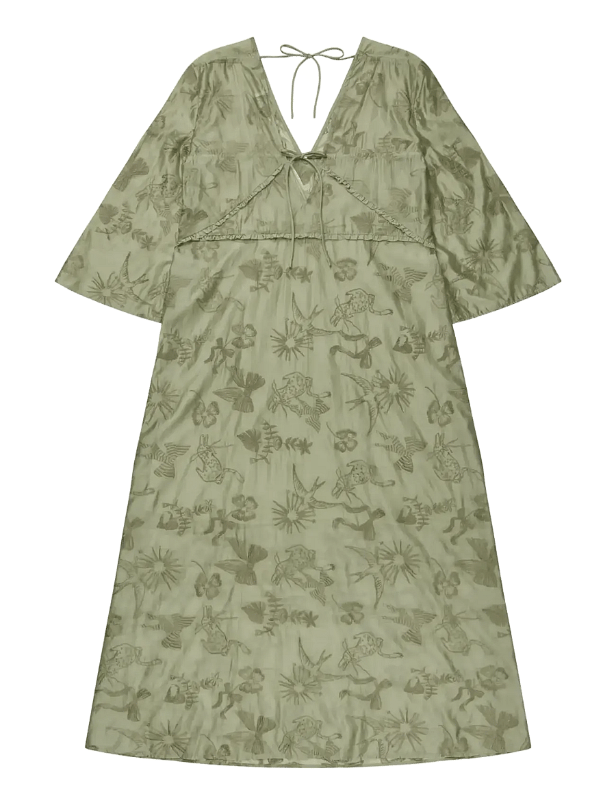 Munthe - BORIS - maxi dresses - green - 2