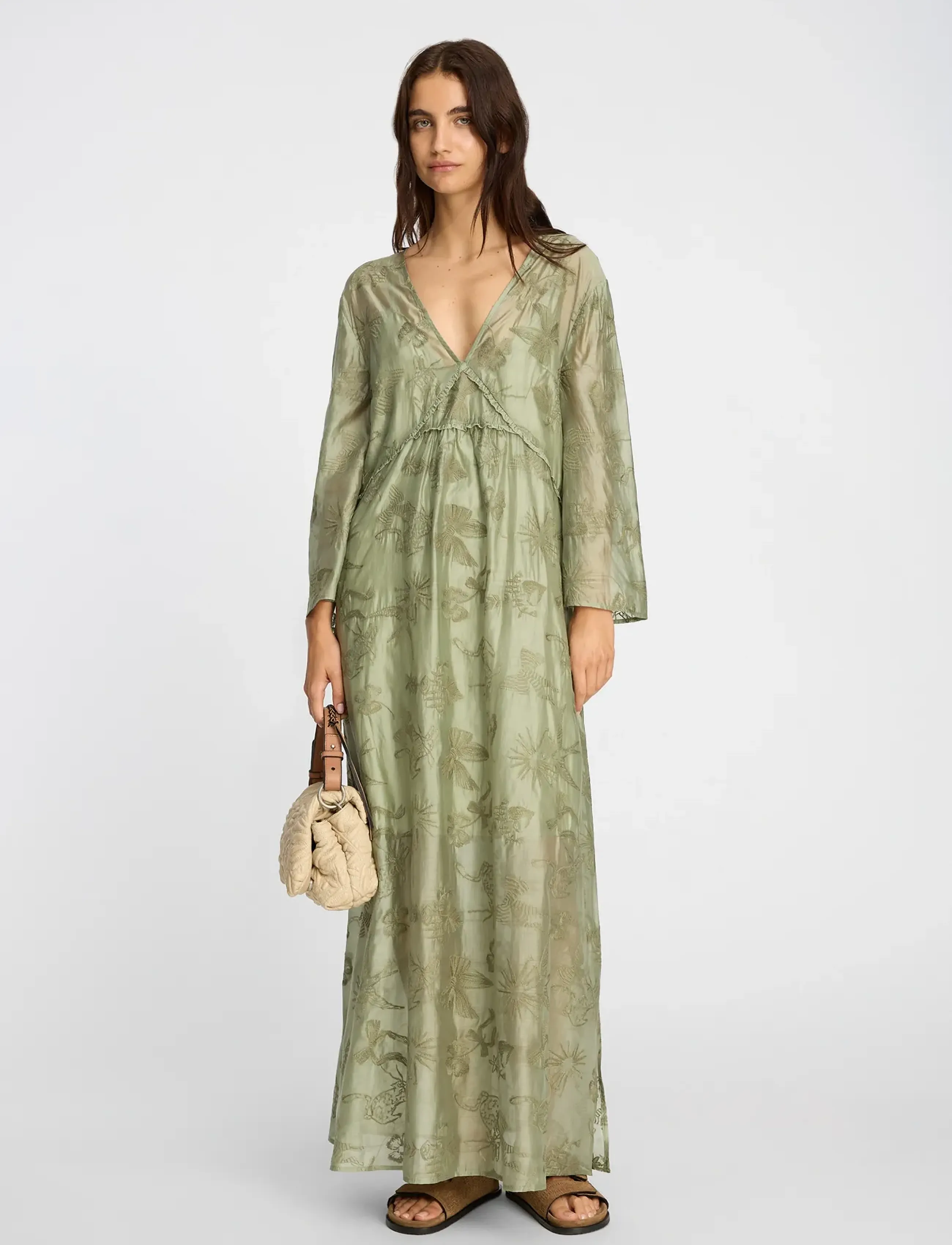 Munthe BORIS - Kleider - GREEN / khaki/green