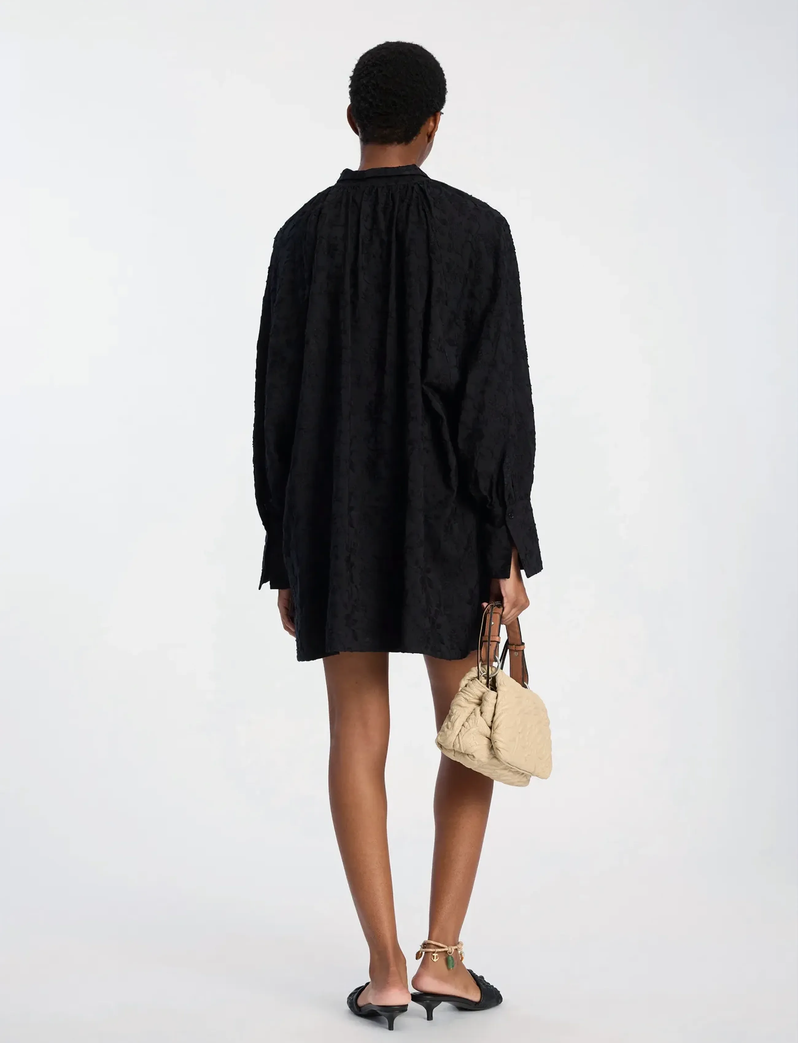Munthe - BETULLI - lyhyet mekot - black - 3