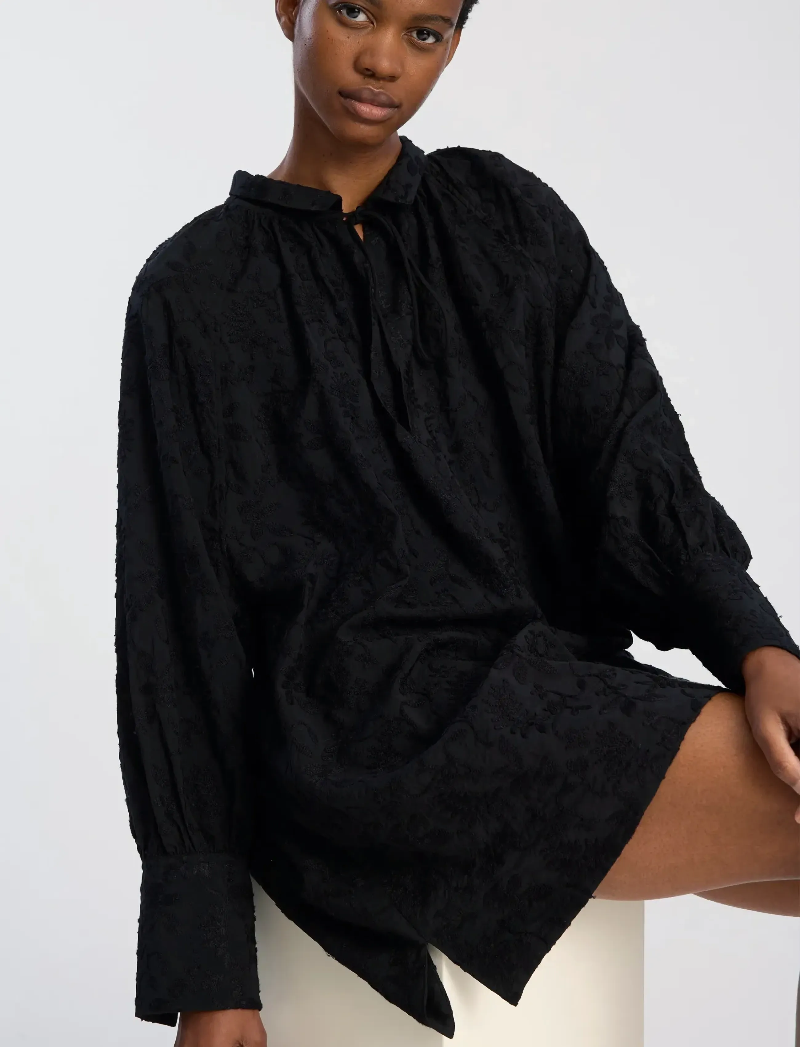 Munthe - BETULLI - lyhyet mekot - black - 4