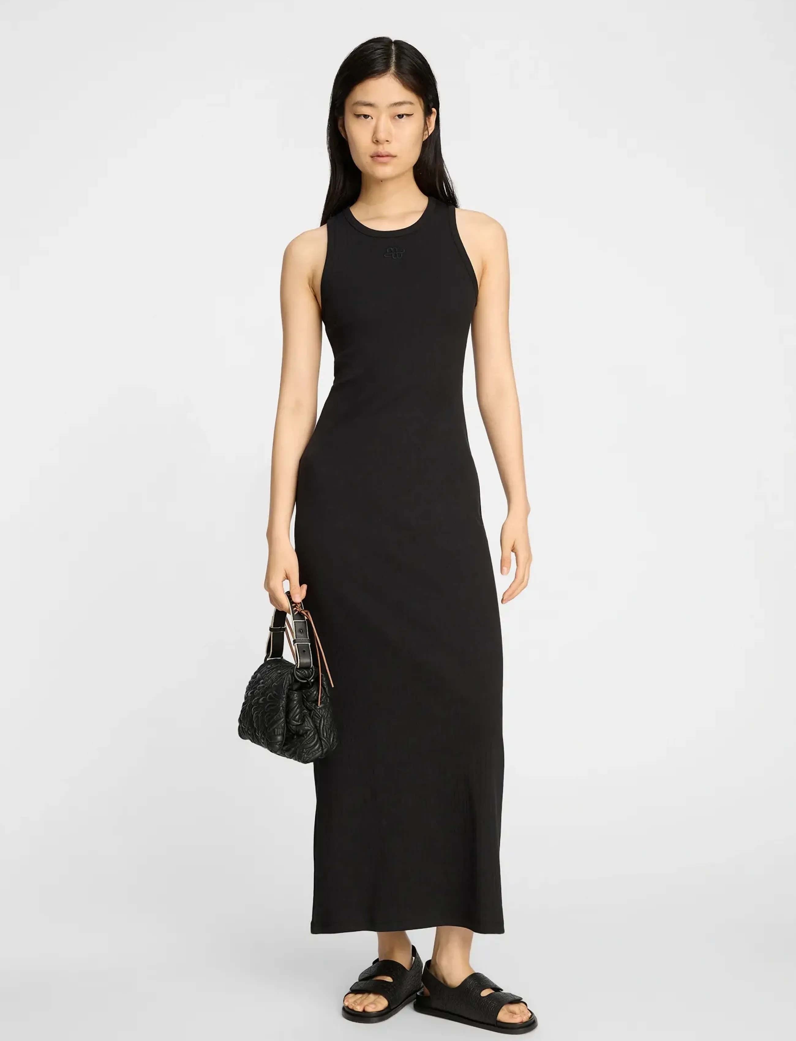 Munthe FEZZA - Maxi Dresses - BLACK / black