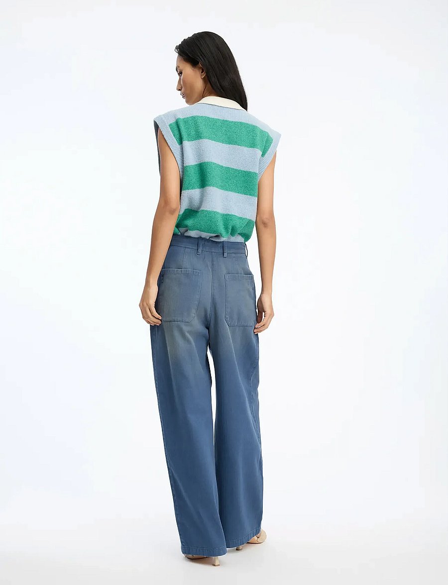Munthe - BAXTER - vida byxor - blue - 2