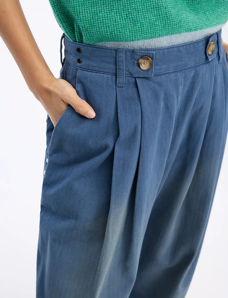 Munthe - BAXTER - vida byxor - blue - 4