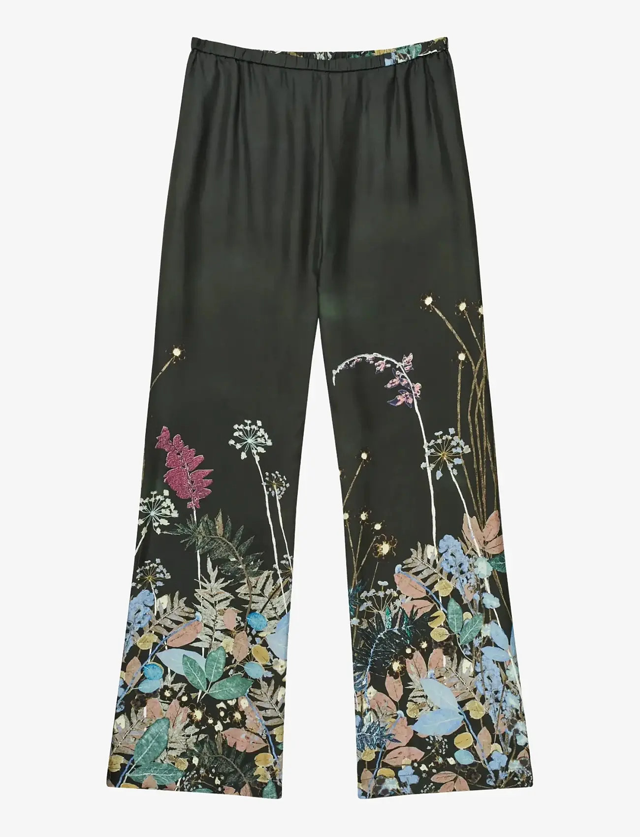 Munthe - FABERT - hosen mit weitem bein - print black - 1