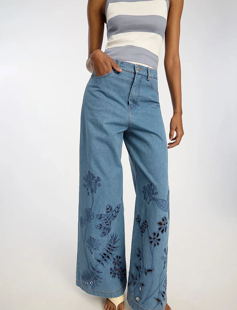 Munthe - ECUBE - jeans - blue - 3