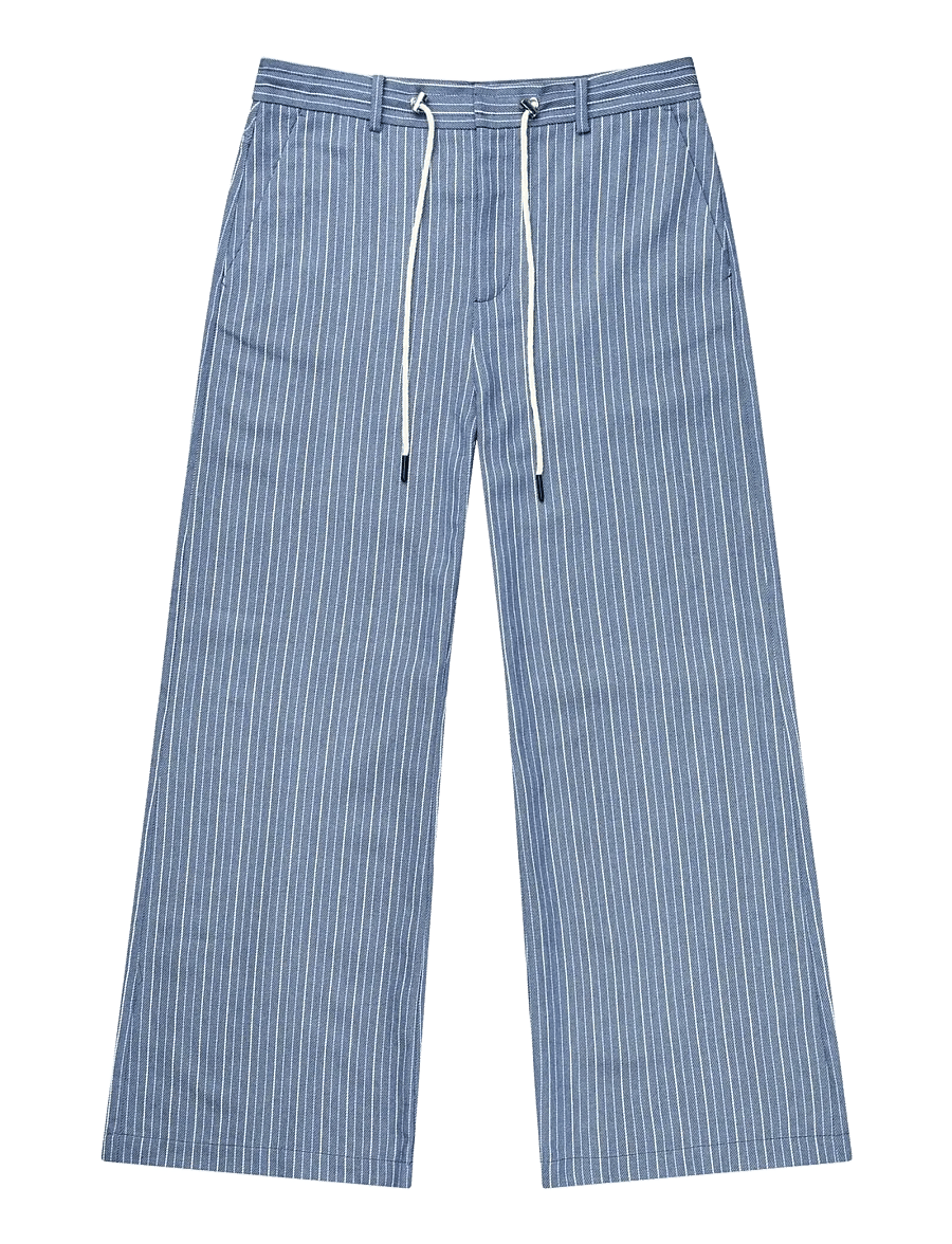 Munthe - BOBEY - laia säärega püksid - blue - 1