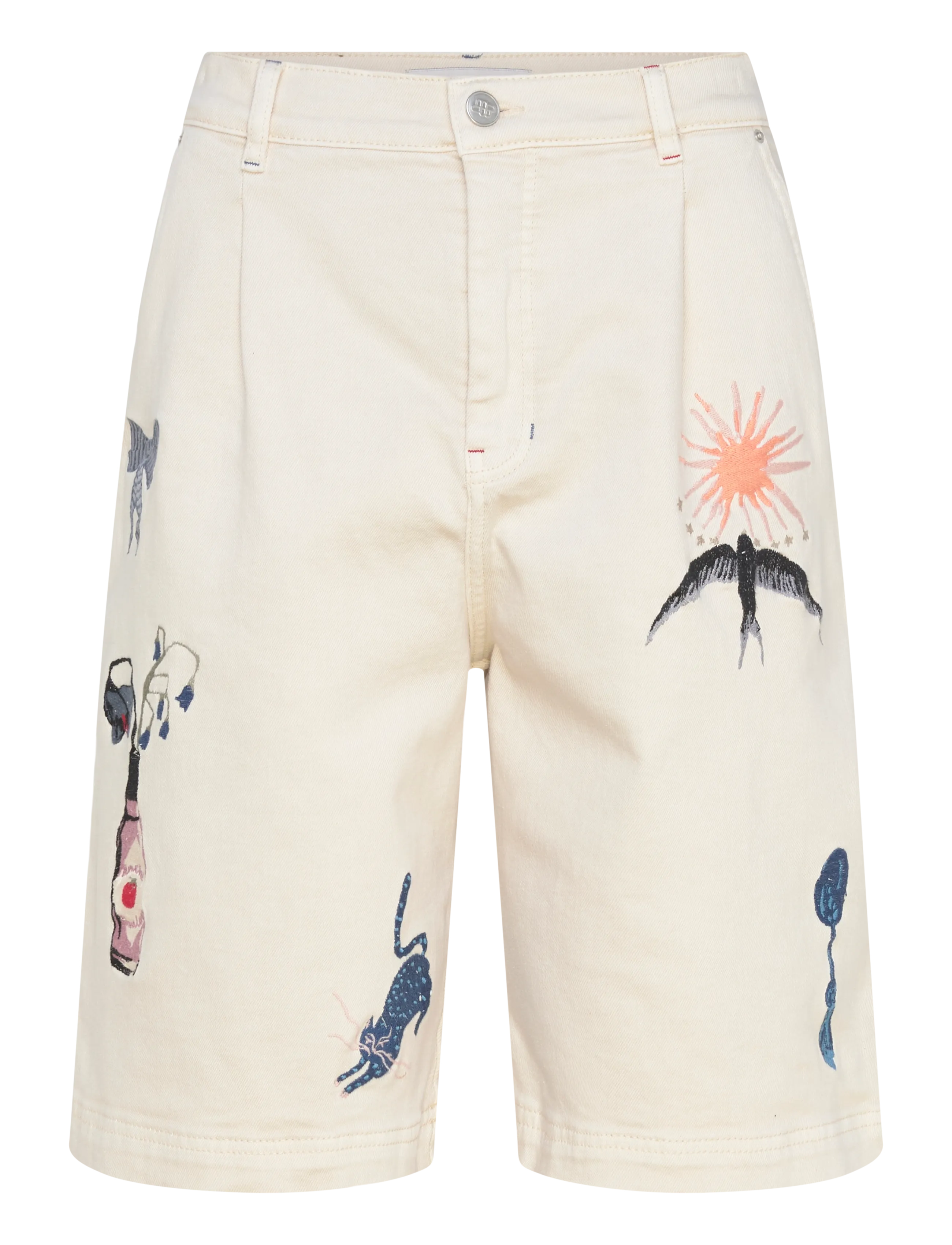 Munthe BREYLA - Shorts - KIT / cream