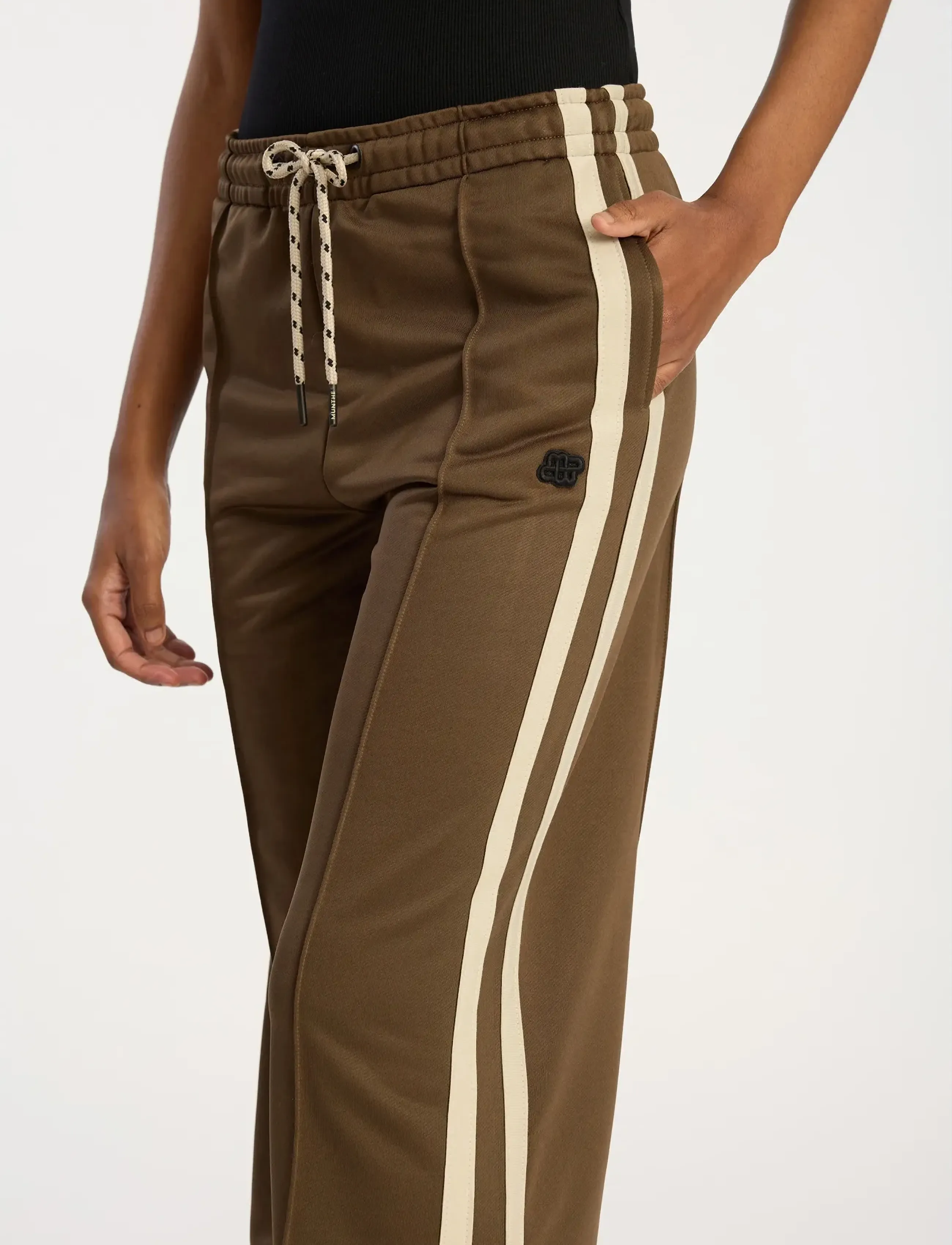 Munthe - BOUD - vida byxor - brown - 3