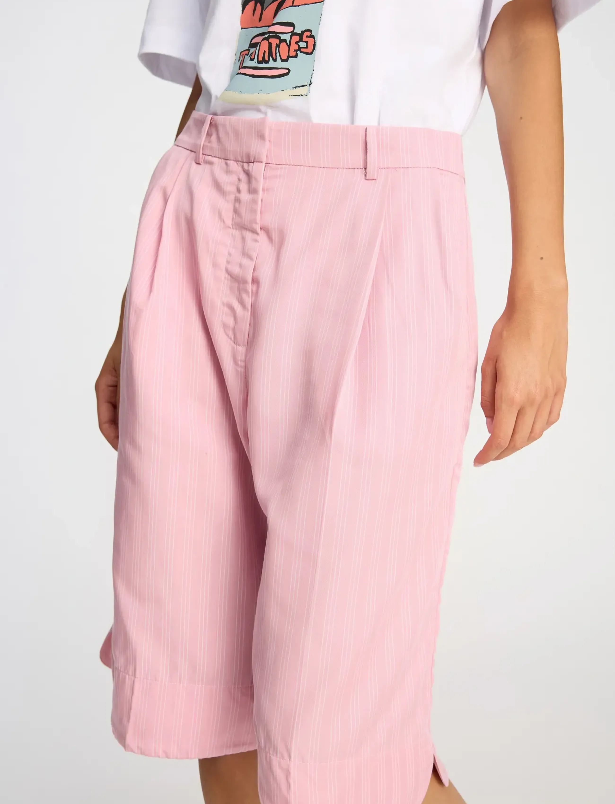 Munthe - UAMA - bermudashorts - rose - 3