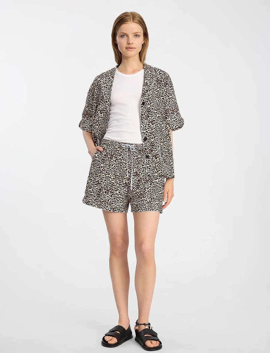 Munthe - BUNIGA - casual shorts - print animal - 0