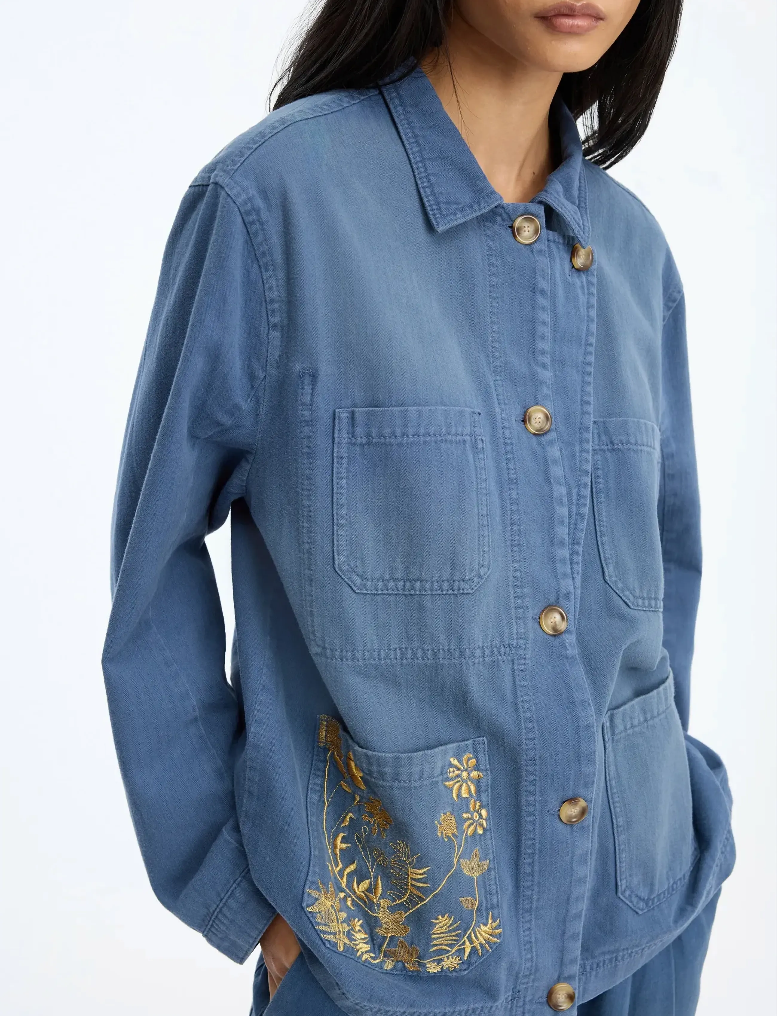 Munthe - BAYAN - frühlingsjacken - blue - 4