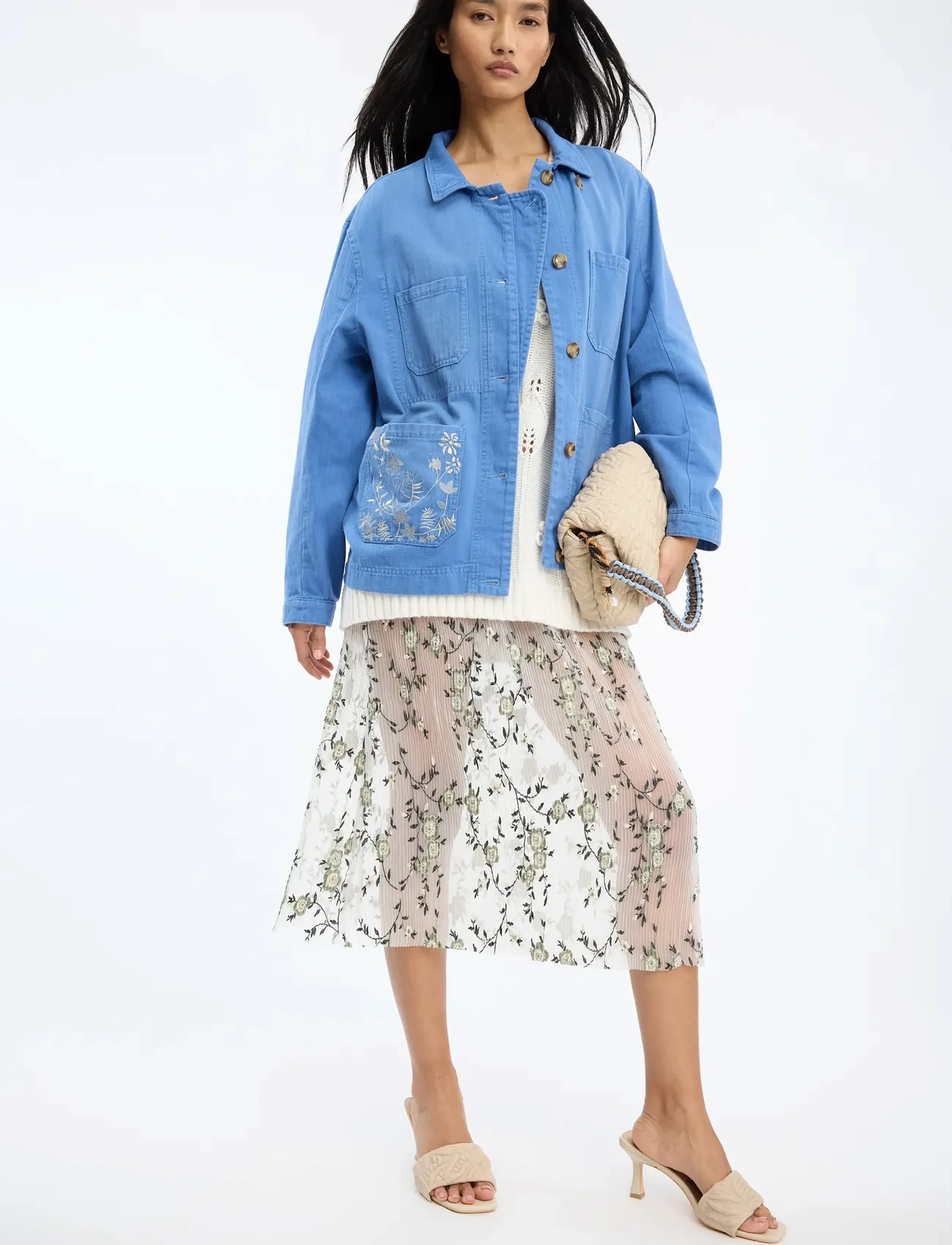 Munthe BAYAN - Munthe - LIGHT BLUE / blue