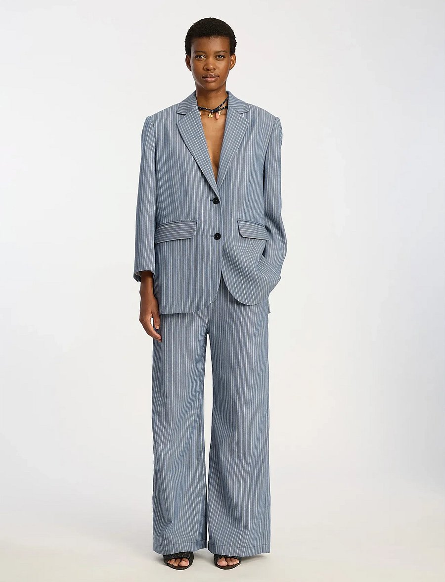 Munthe - BHARAT - oversize blazer - blue - 0